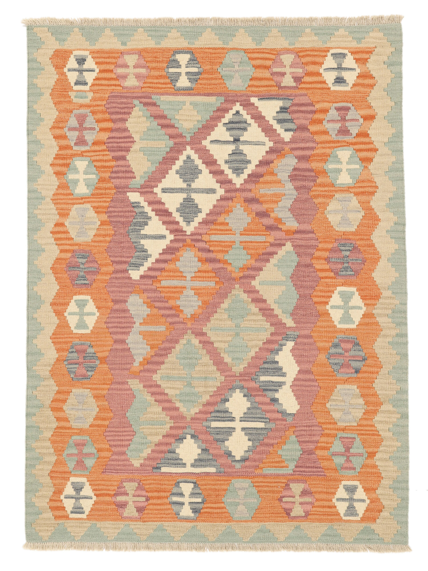 Kelim Ghashghai Teppich 132×178