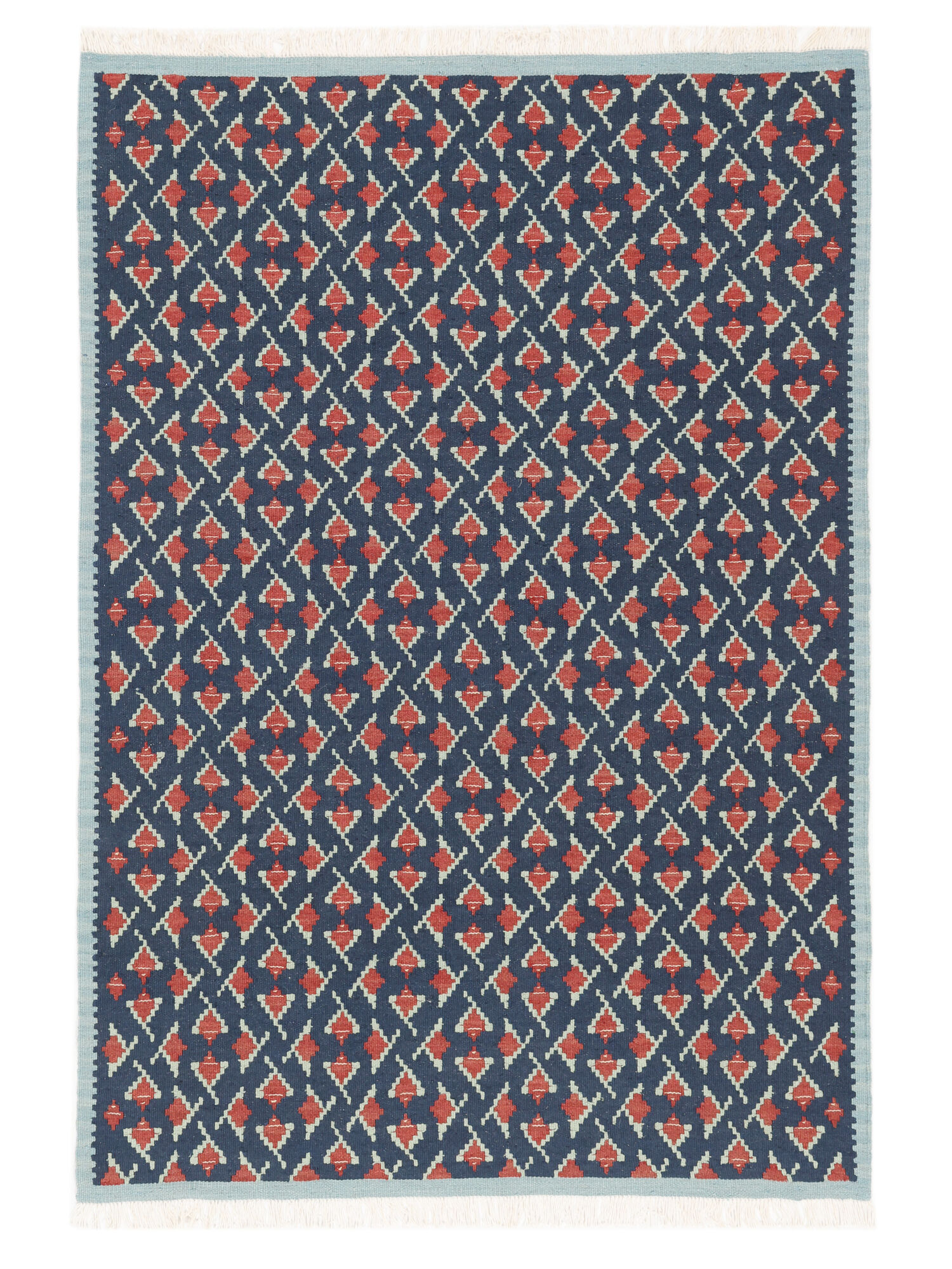 Kelim Senneh Fine Teppich 102×148