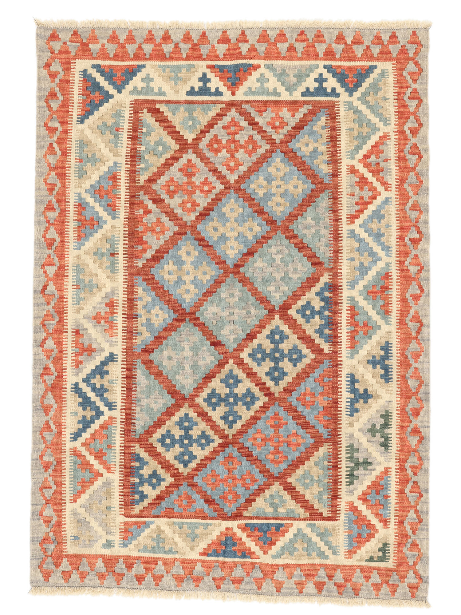 Kelim Ghashghai Teppich 125×178