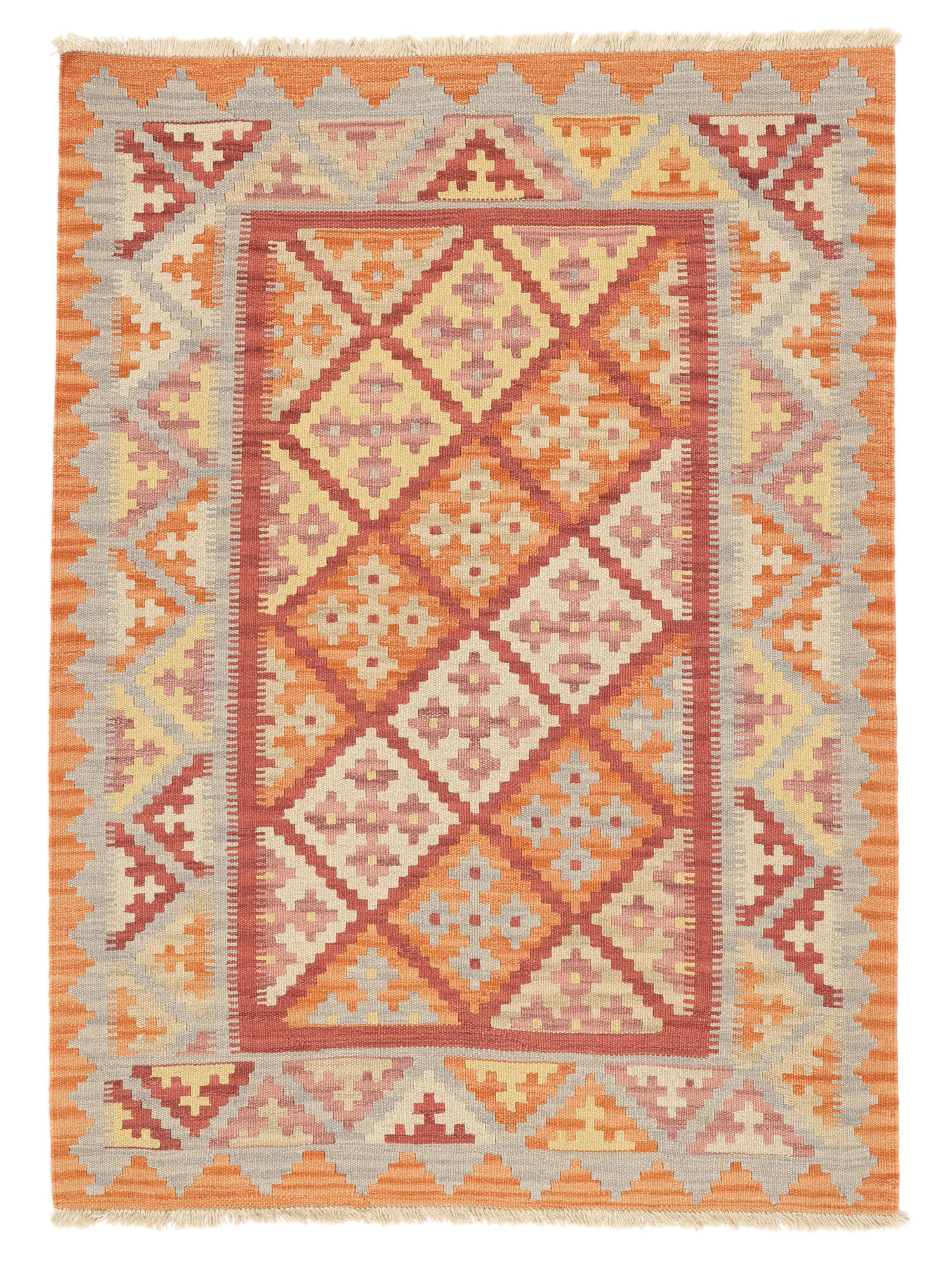 Kelim Ghashghai Teppich 126×172