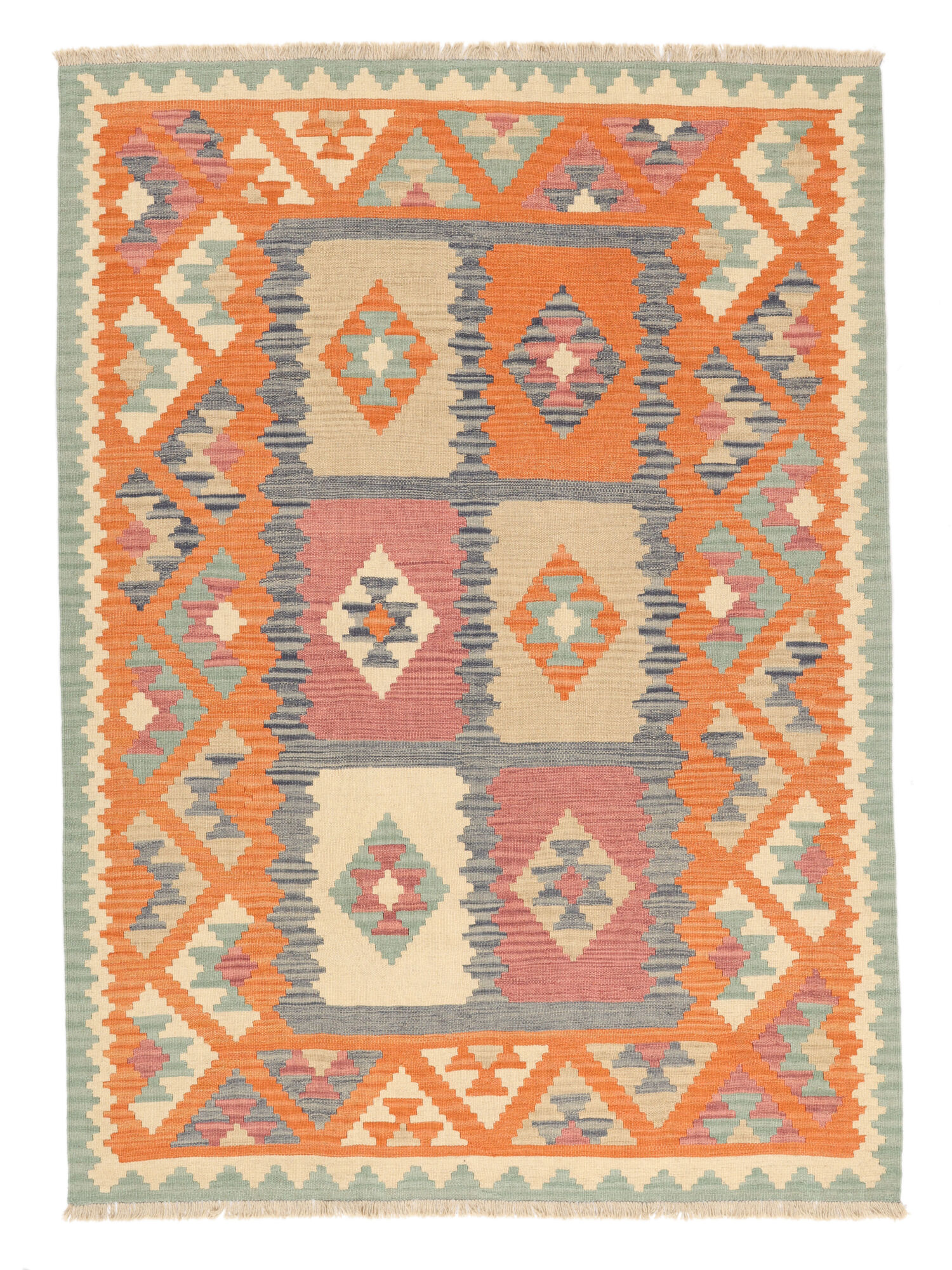 Kelim Ghashghai Teppich 176×239