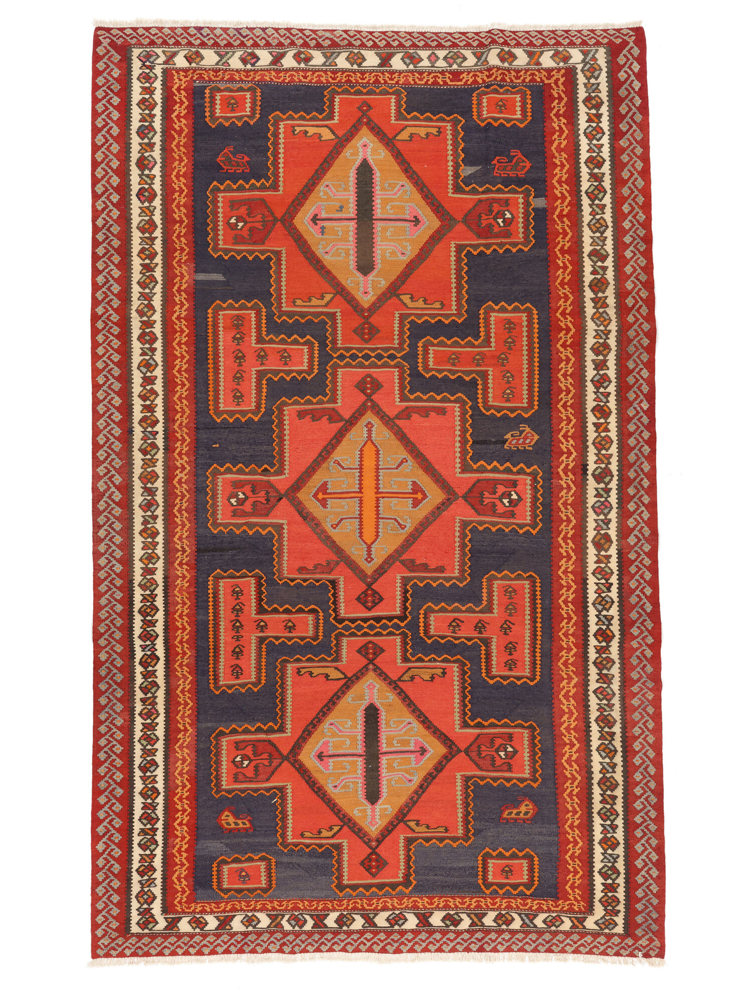 Kelim Vintage Teppich 194×317