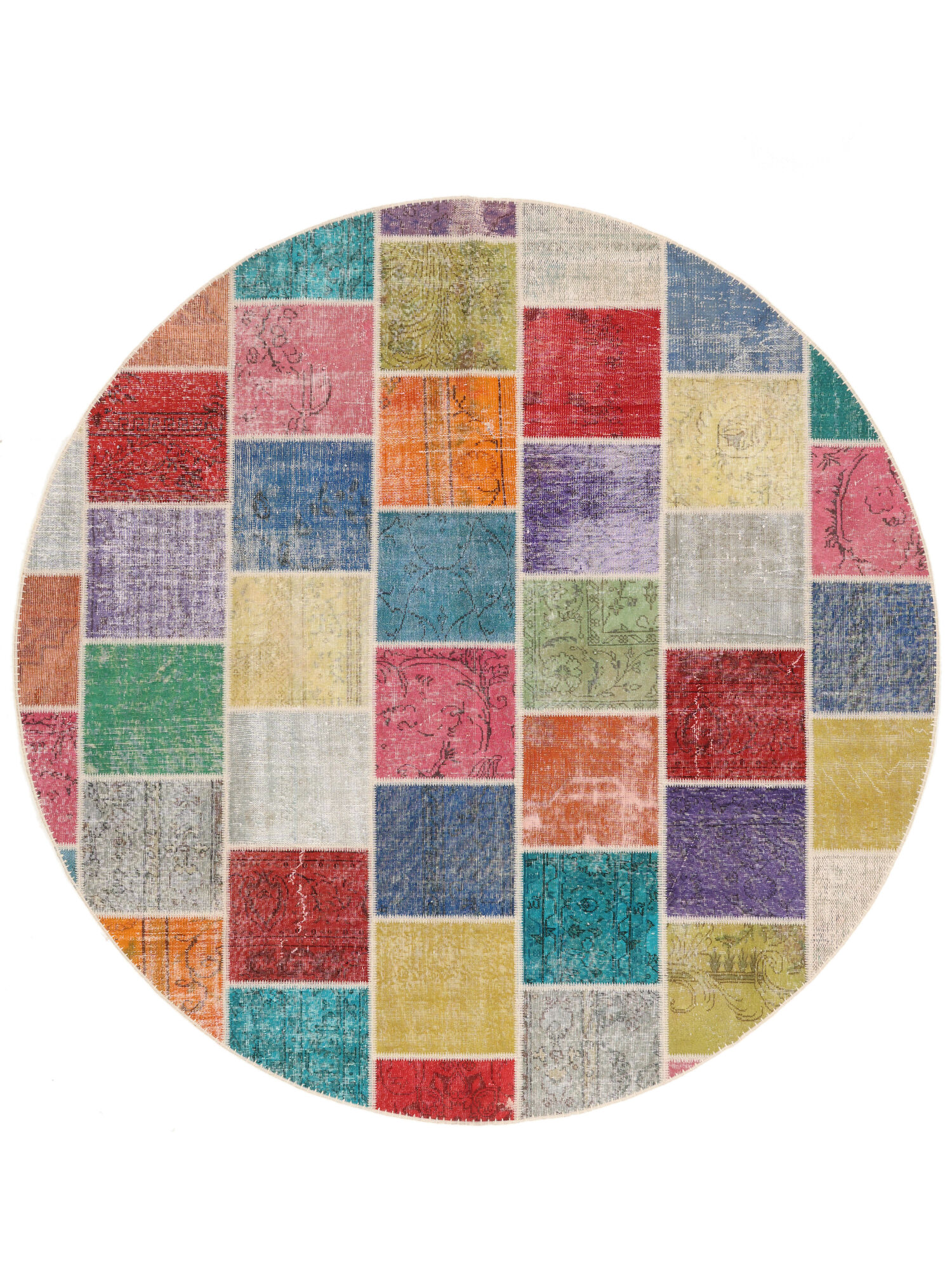 Patchwork Matta Ø 272