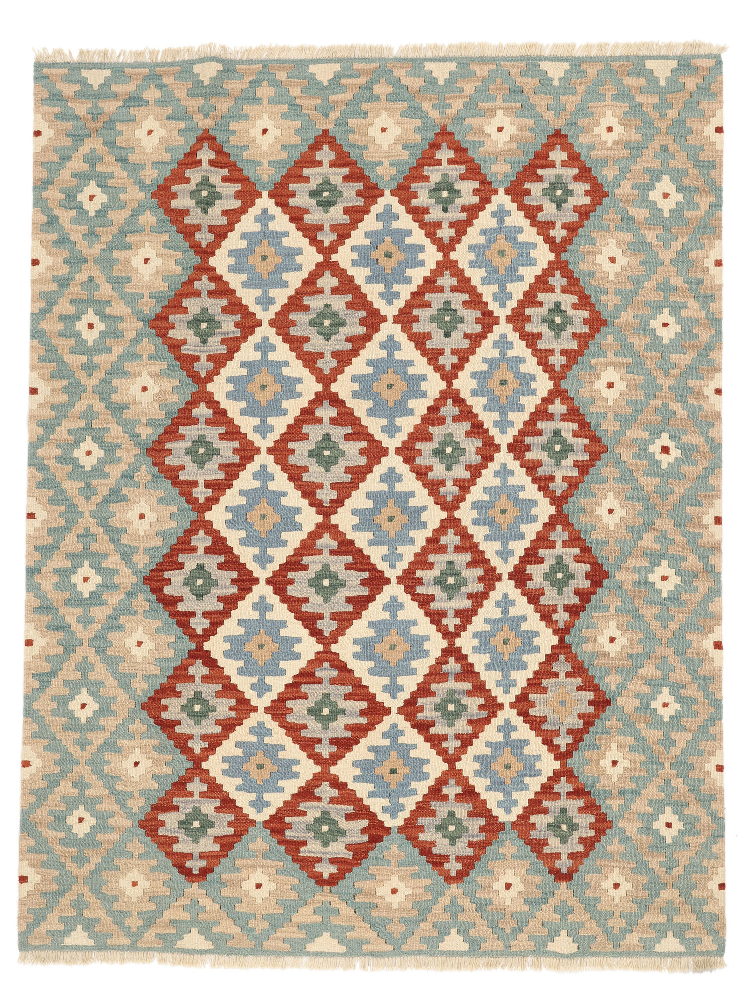 Kelim Ghashghai Teppich 157×203