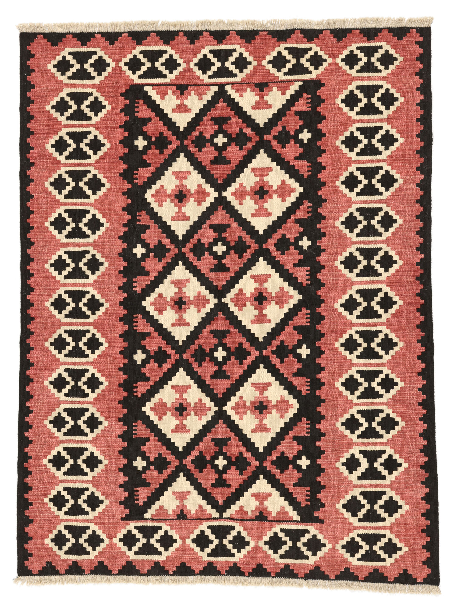 Kelim Ghashghai Teppich 150×196