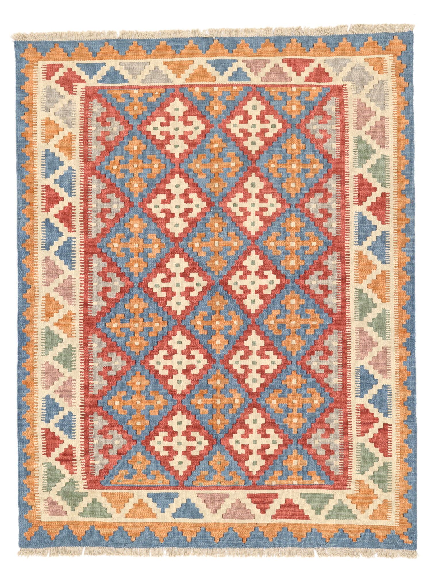 Kelim Ghashghai Teppich 152×195