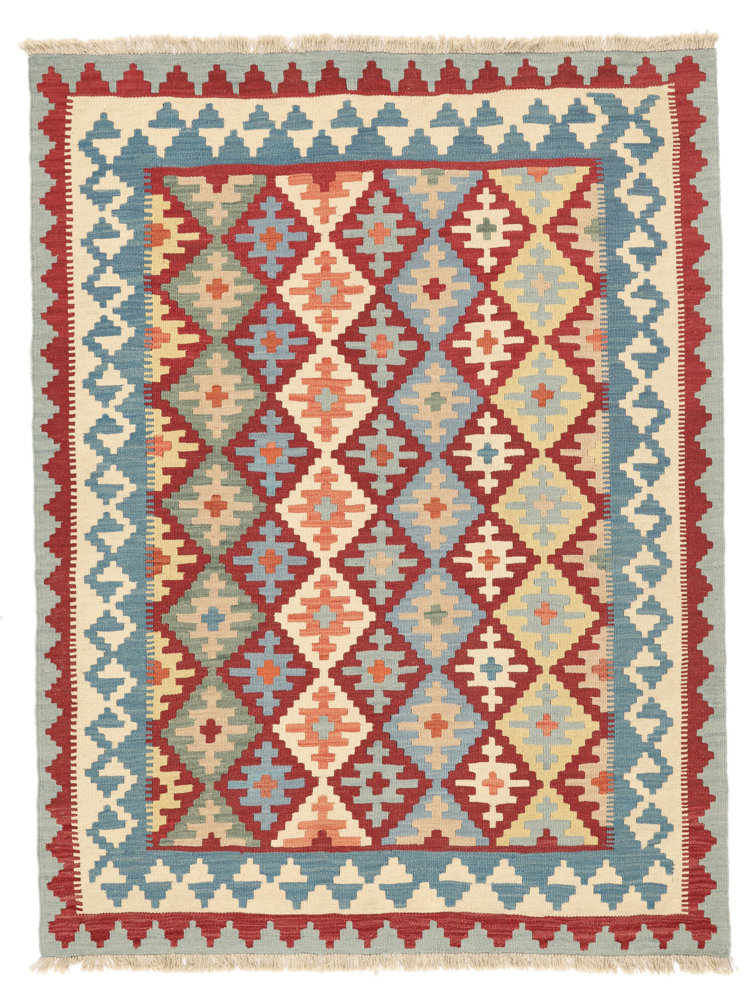 Kelim Ghashghai Teppich 152×196