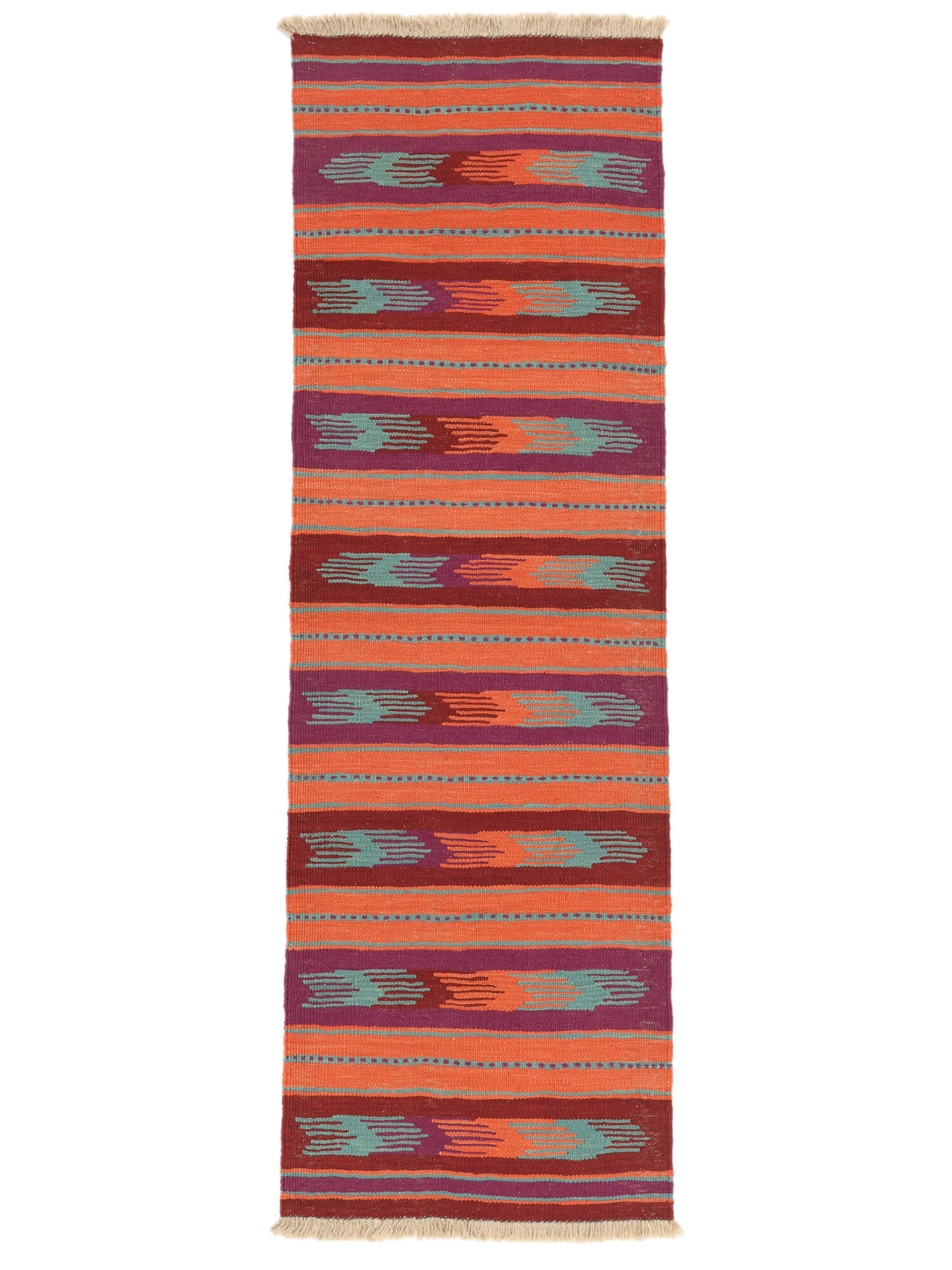 Kelim Ghashghai Teppich 62×195