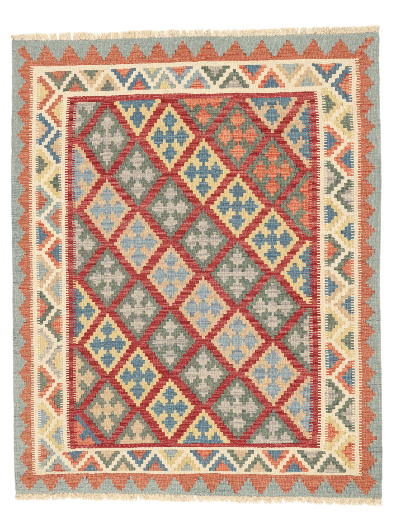 Kelim Ghashghai Teppich 158×197