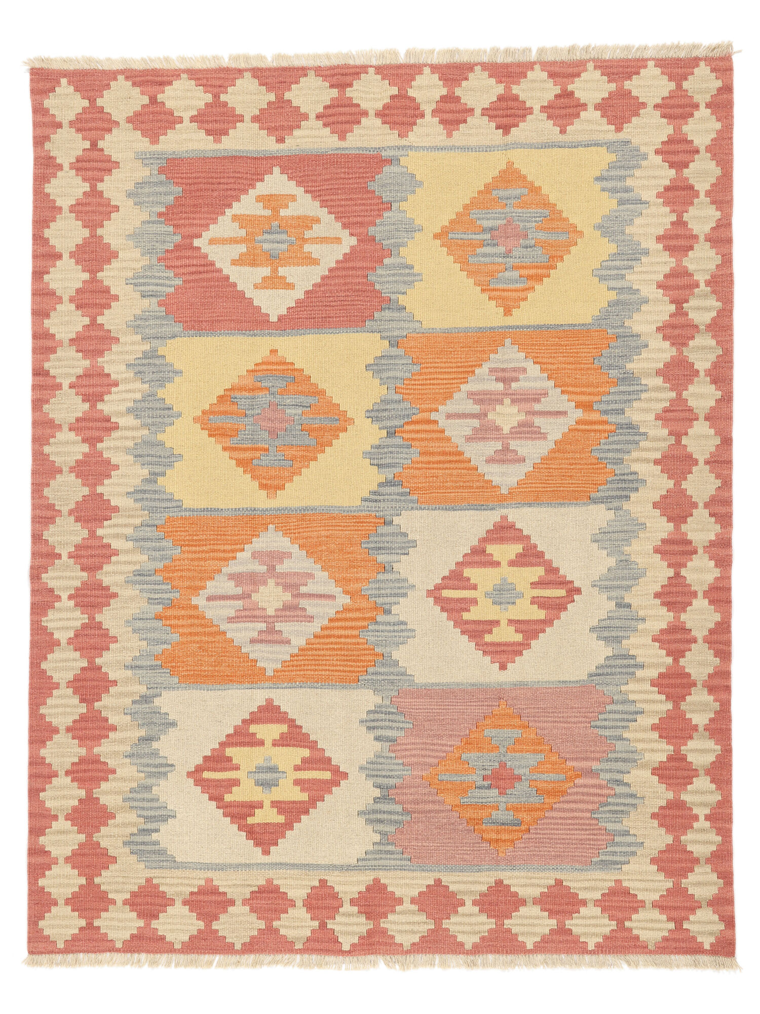 Kelim Ghashghai Teppich 155×196