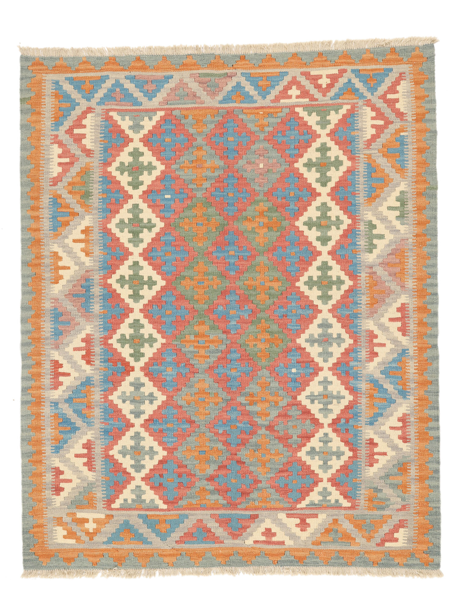 Kelim Ghashghai Teppich 160×196