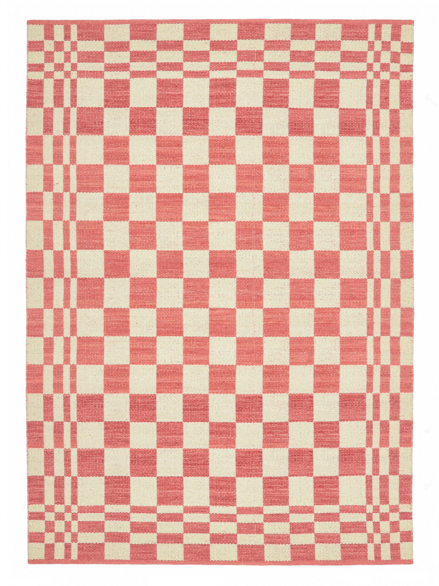 Tango Matta - Rosa / Elfenbensvit 300x400