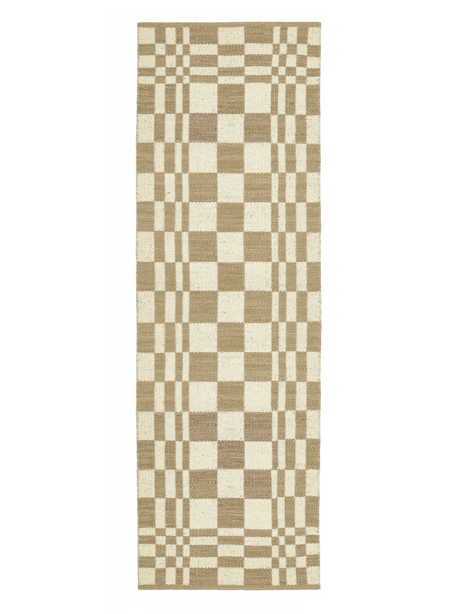 Tango Matta - Brun / Elfenbensvit 80x250