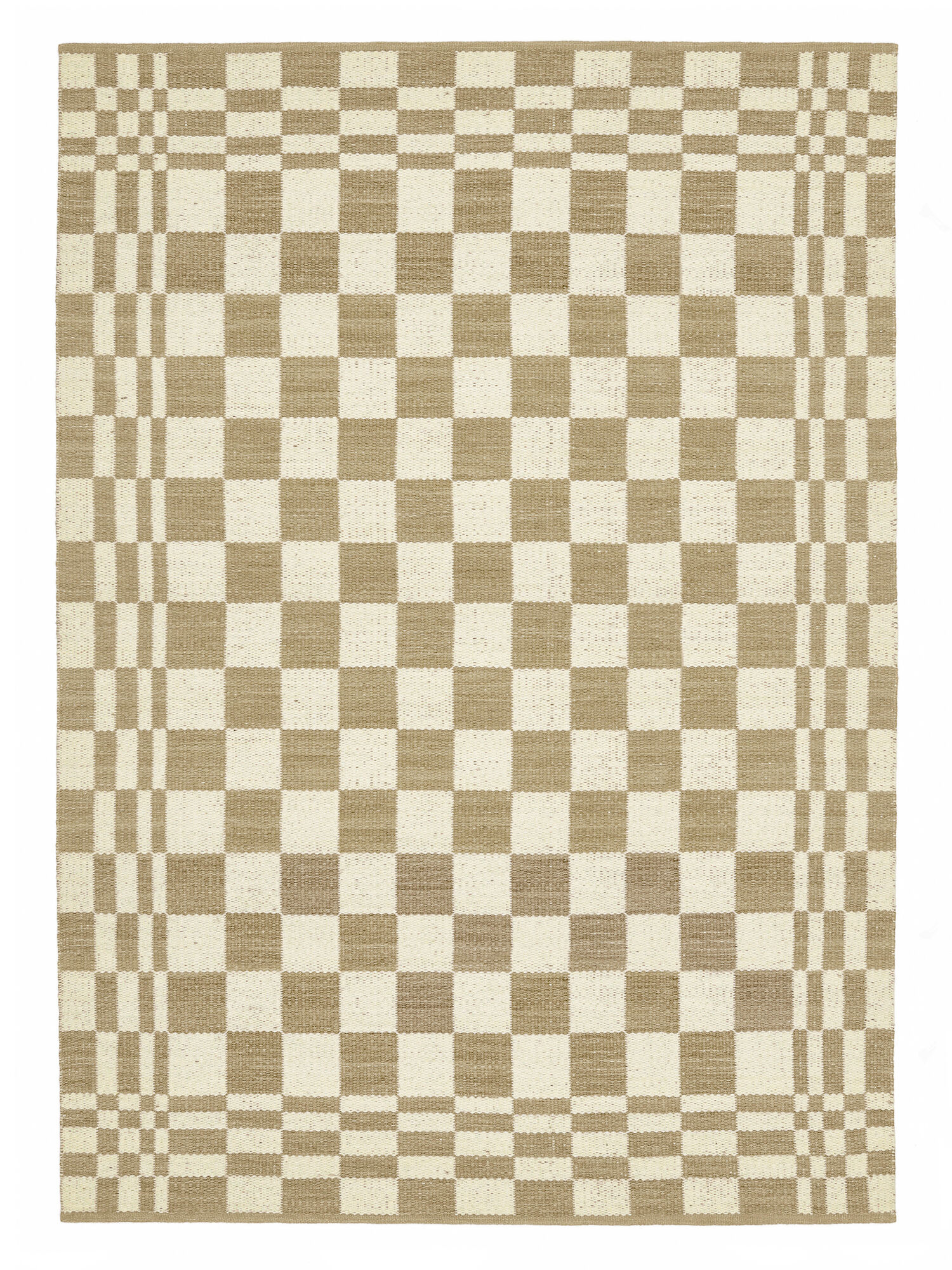 Tango Matta - Brun / Elfenbensvit 300x400