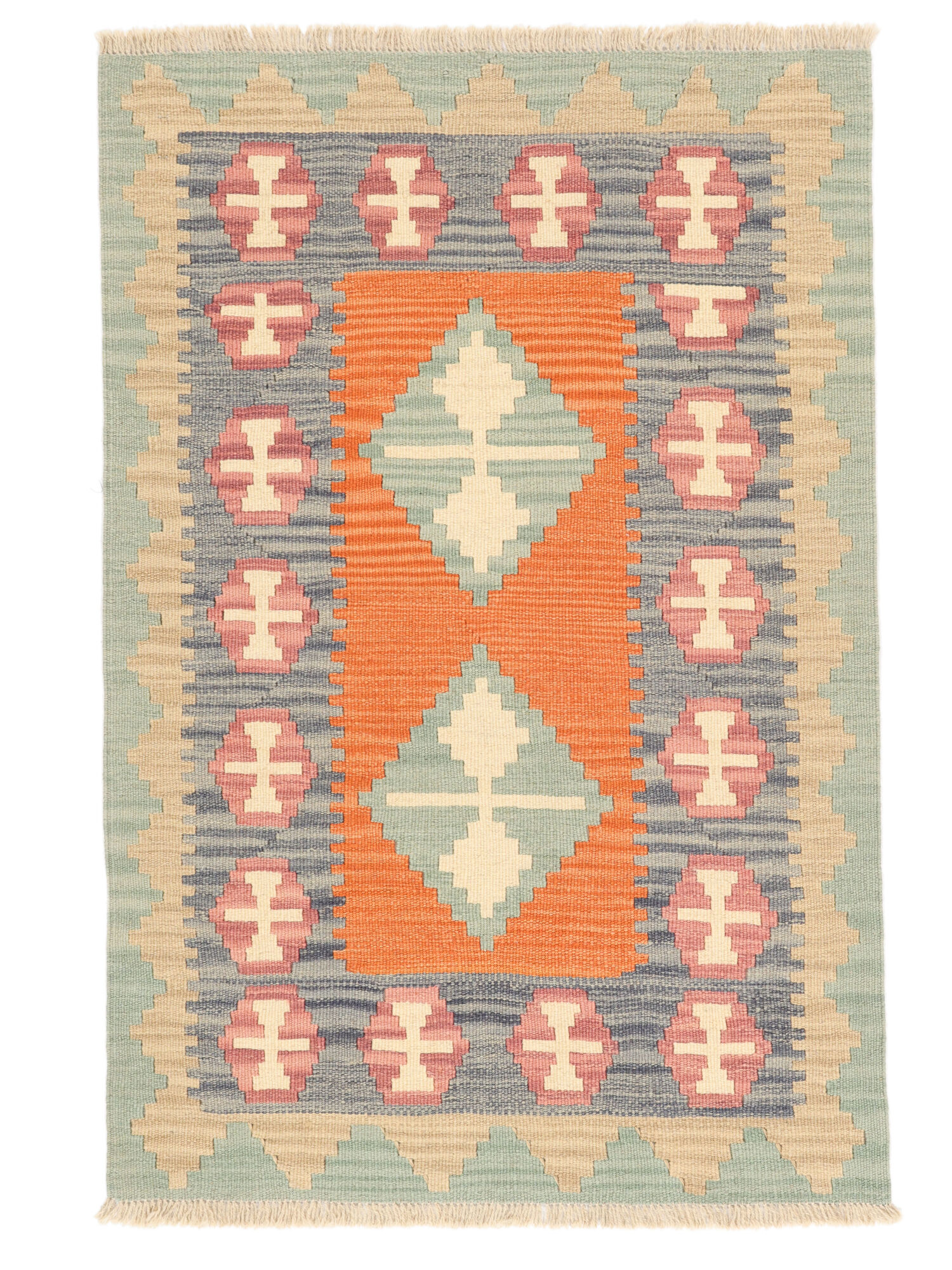 Kelim Ghashghai Teppich 84×125