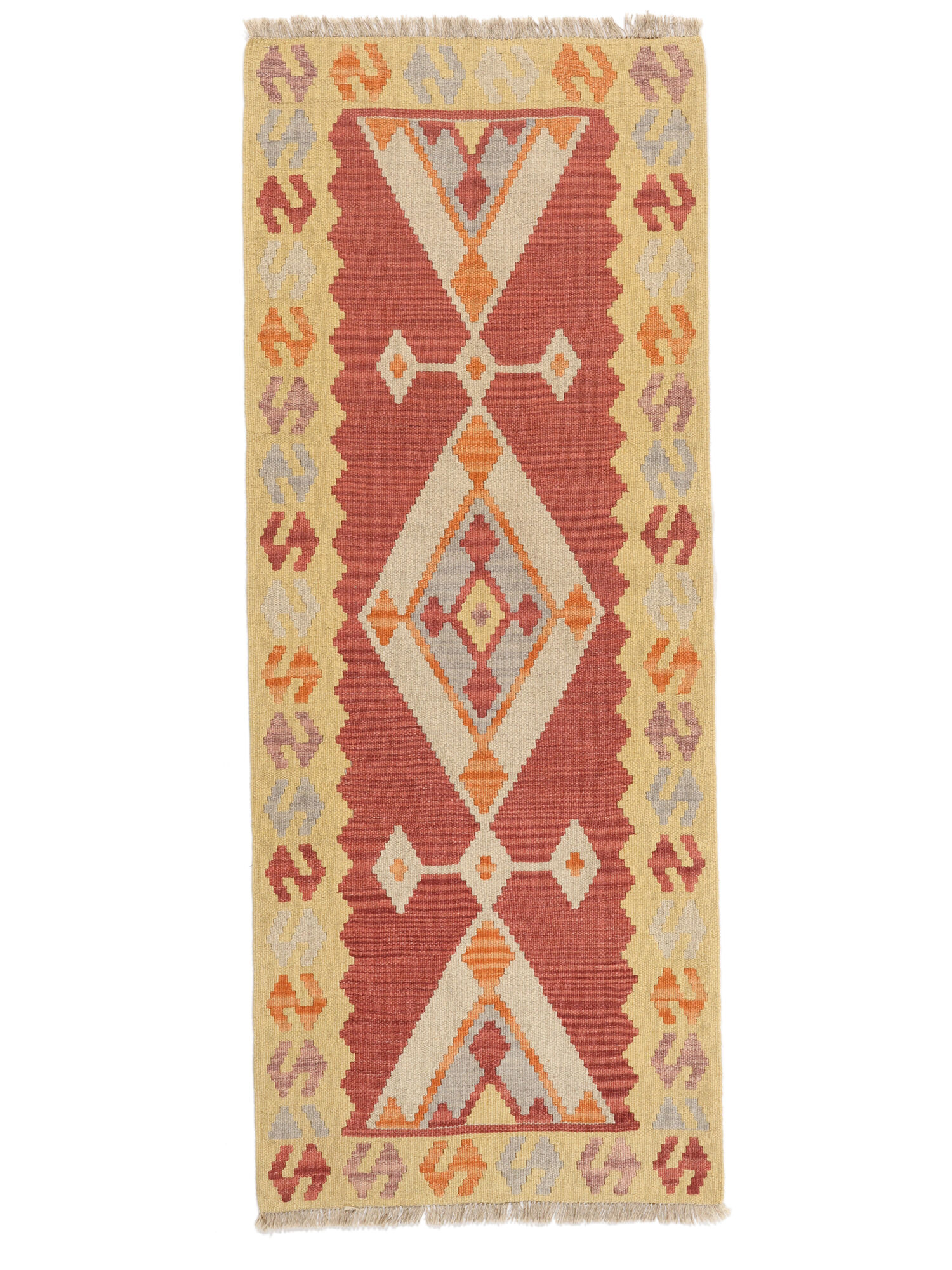 Kelim Ghashghai Teppich 78×196