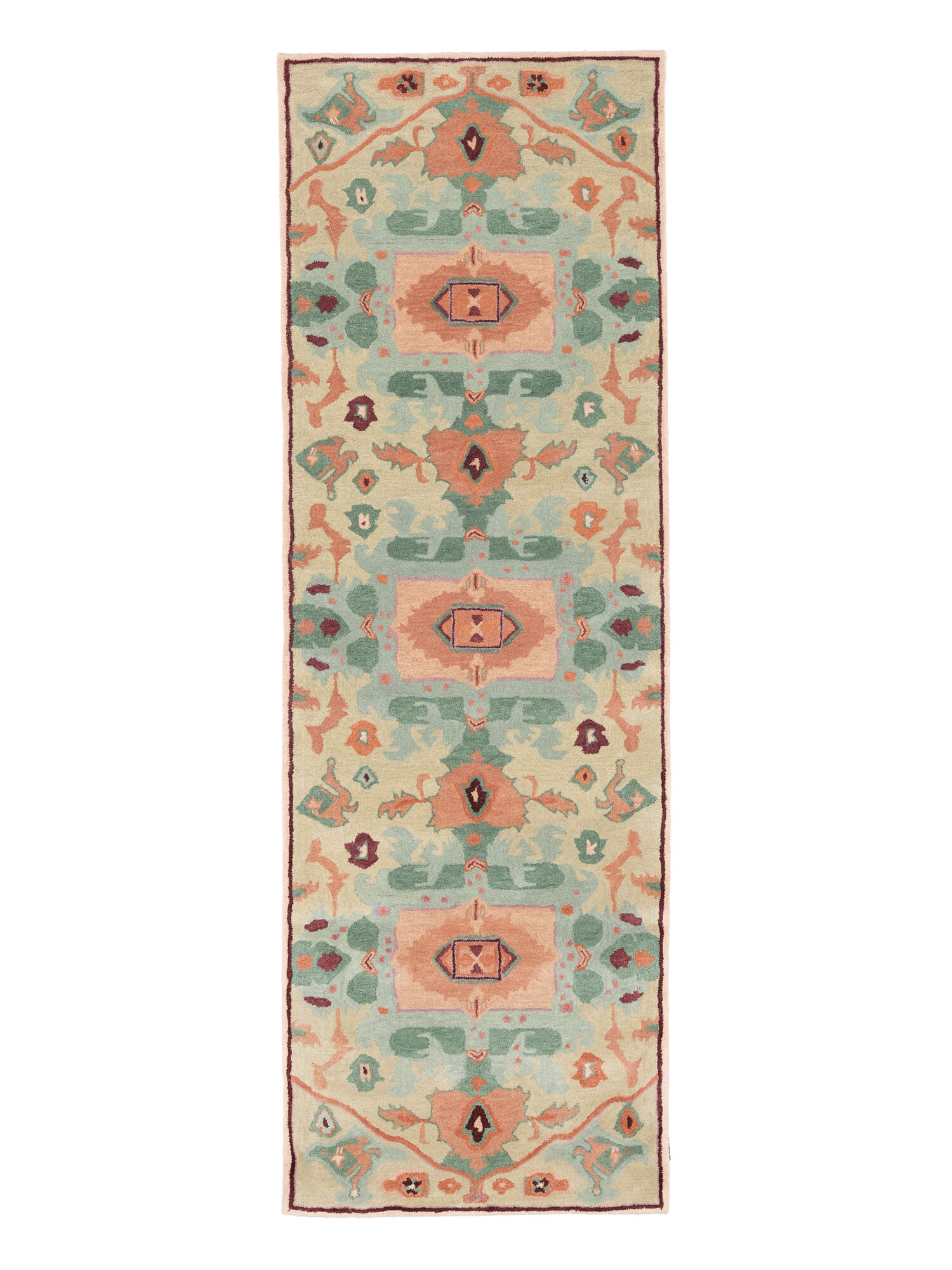 Precious Matta - Beige / Flerfärgad 100x300