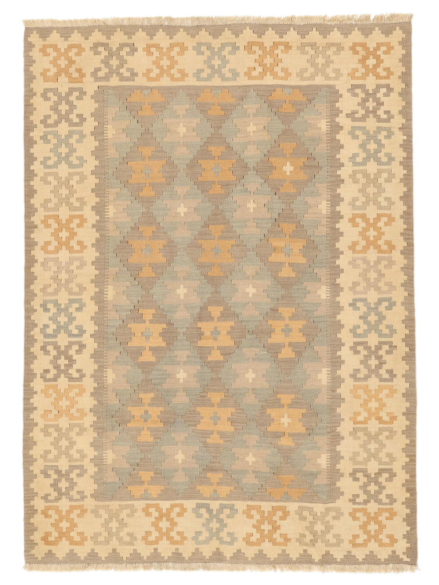 Ljus Nomad Kelim Matta 177x243