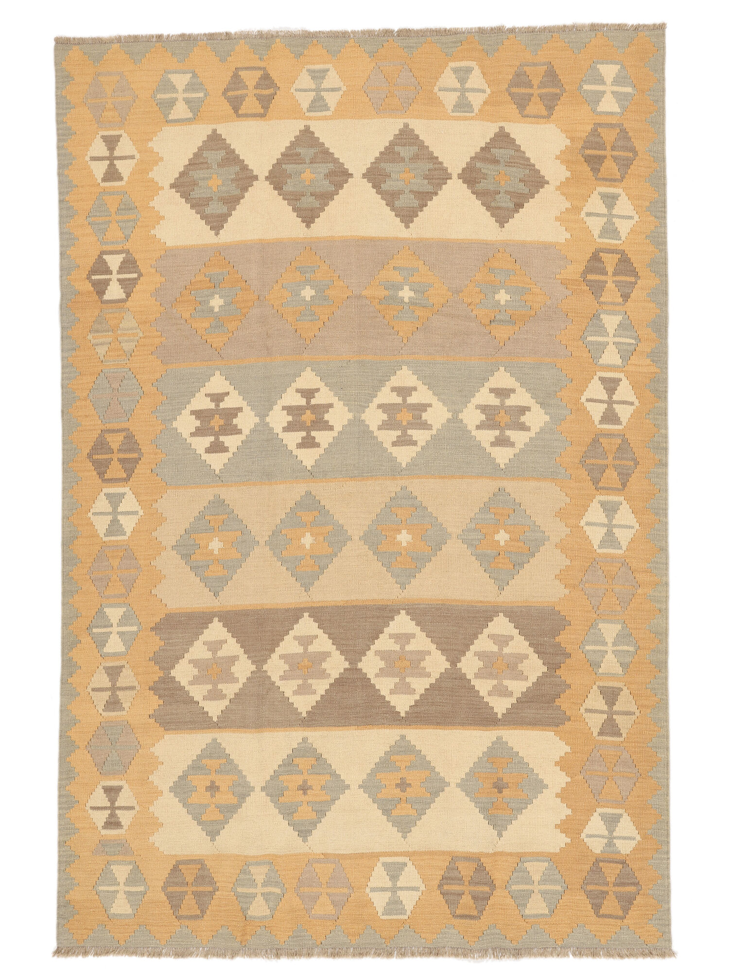 Hell Nomad Kelim Teppich 197×292