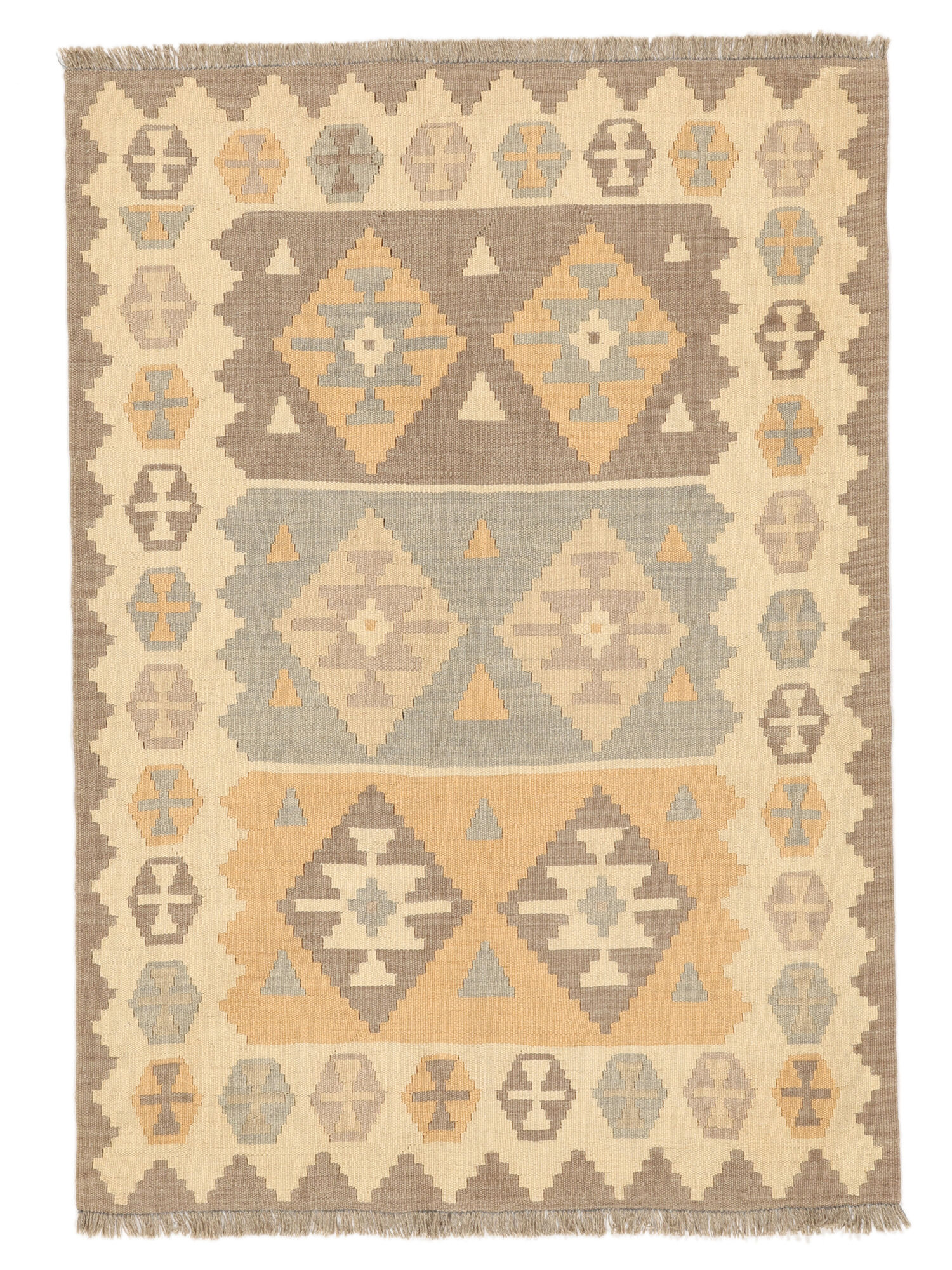 Hell Nomad Kelim Teppich 121×170