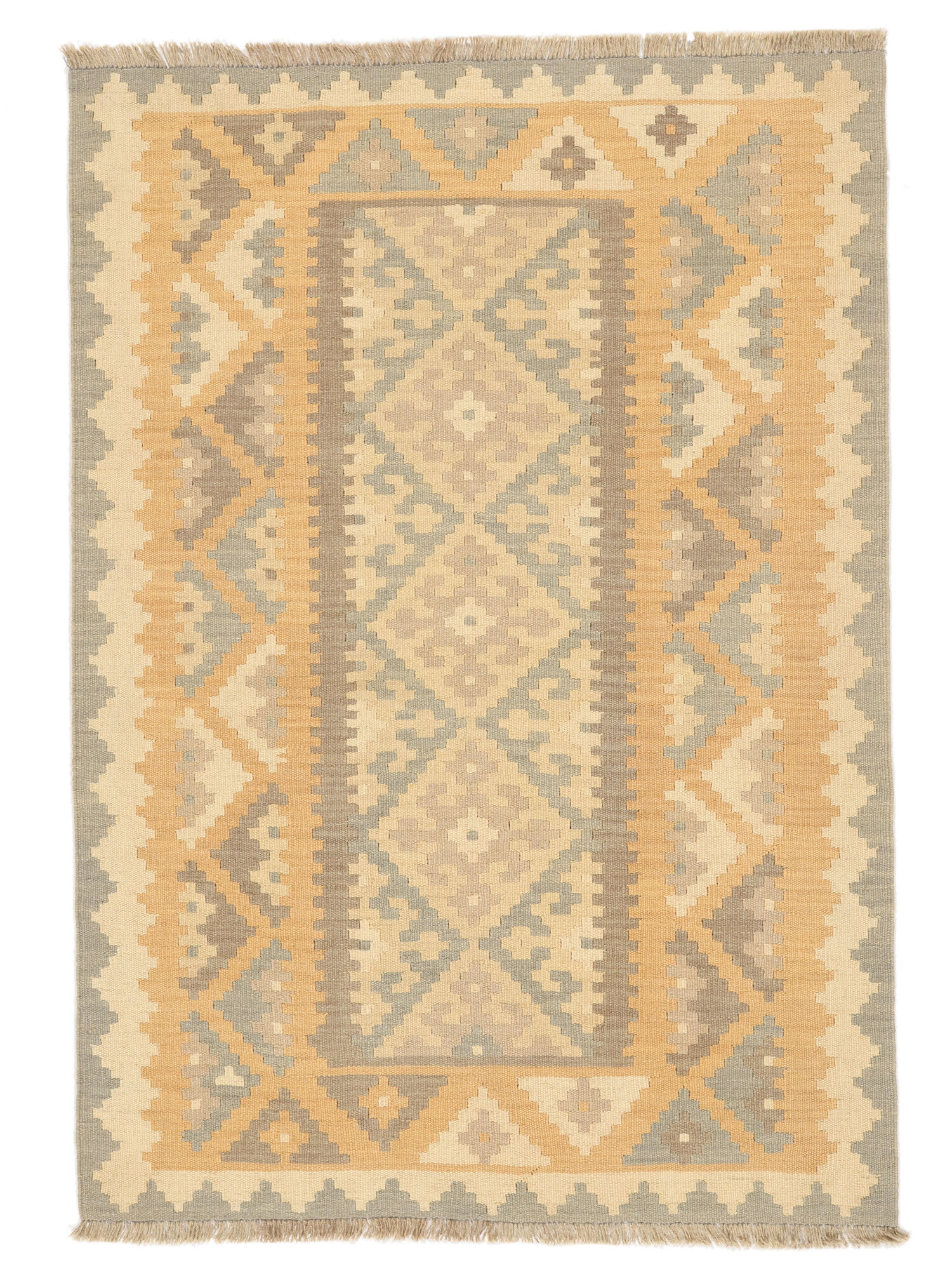 Hell Nomad Kelim Teppich 124×176