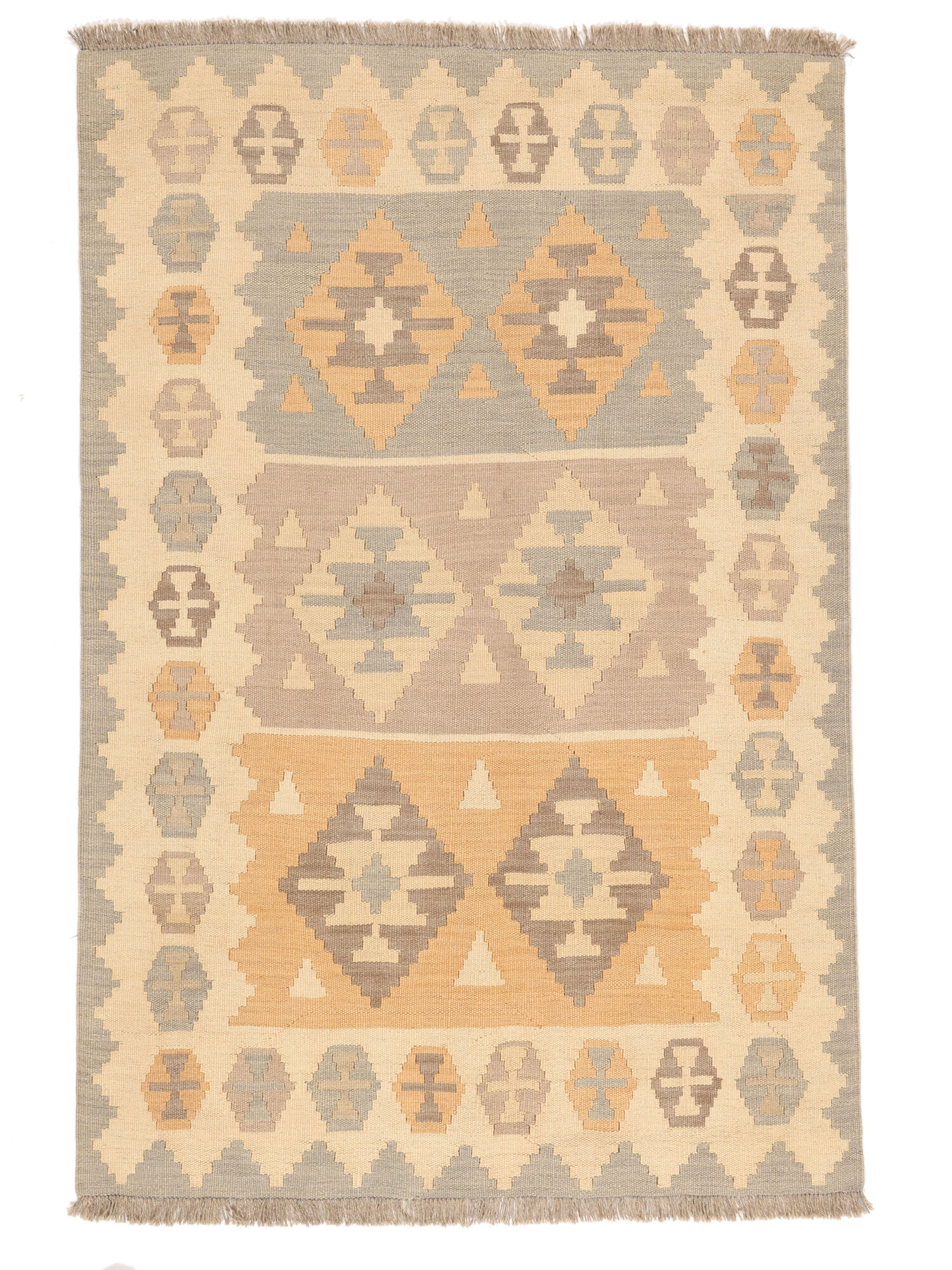 Hell Nomad Kelim Teppich 119×177