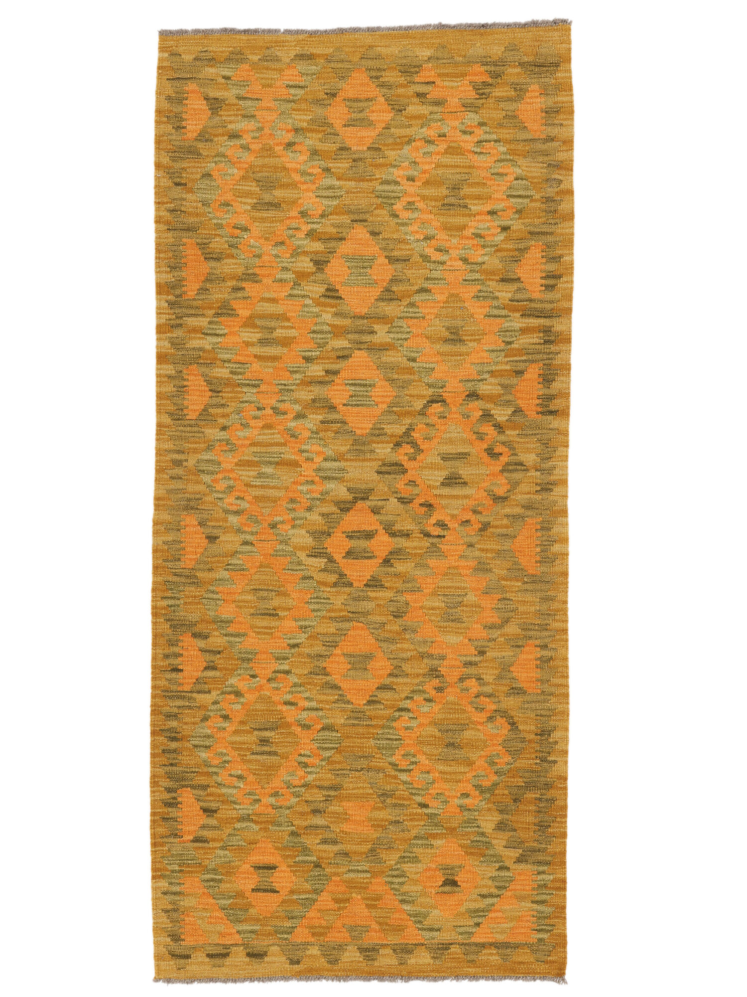 Kelim Afghan Old Stil Teppich 83×192