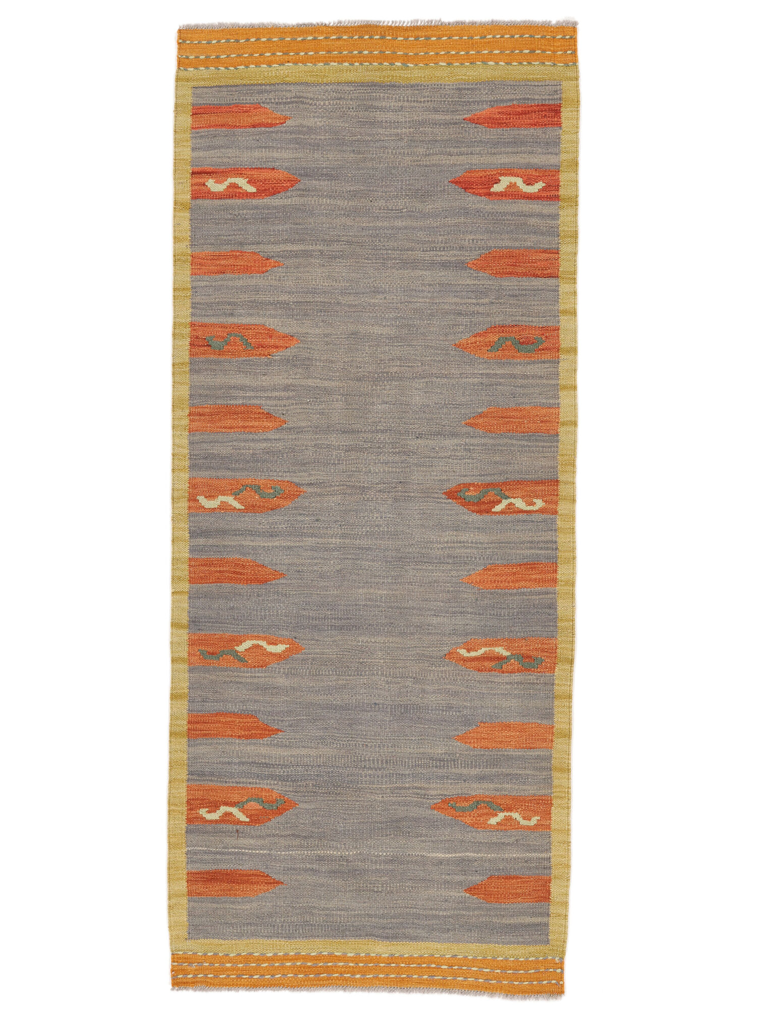 Kelim Afghan Old Stil Teppich 77×190