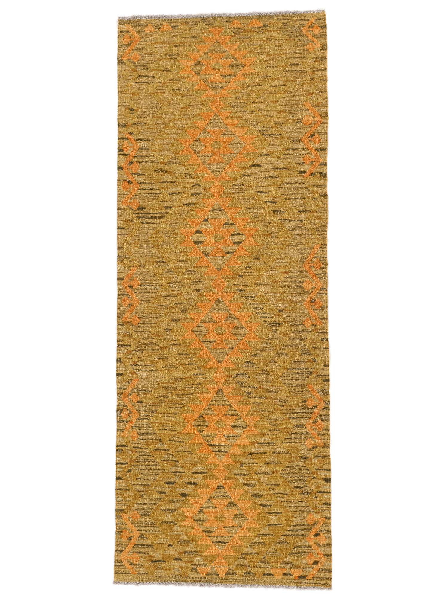 Kelim Afghan Old Stil Teppich 78×205