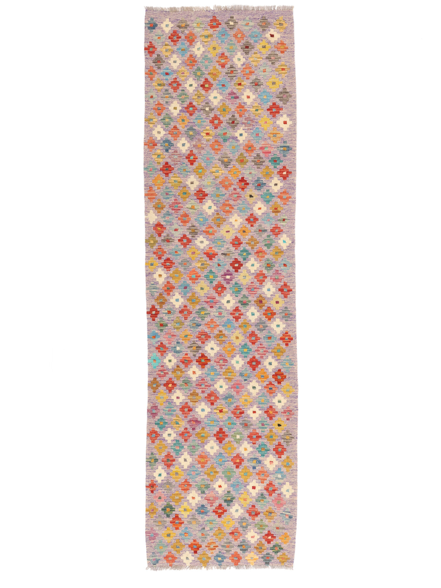 Kelim Afghan Old Stil Teppich 78×290