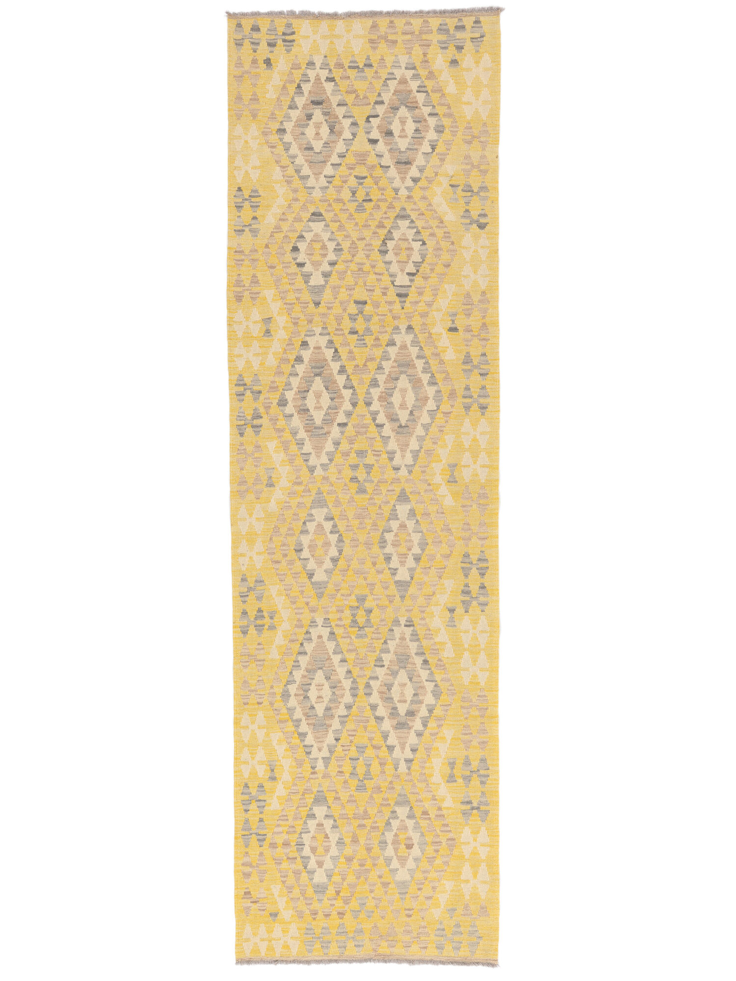 Kelim Afghan Old Stil Teppich 90×310
