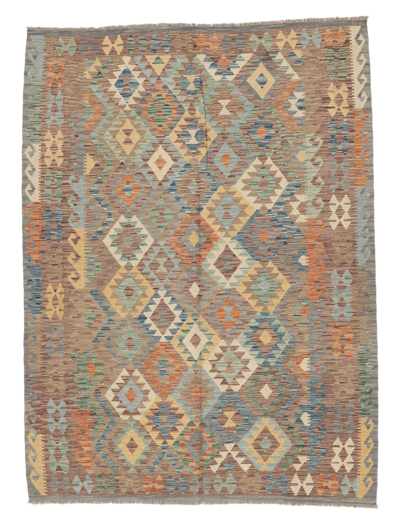 Kelim Afghan Old Stil Teppich 176×238