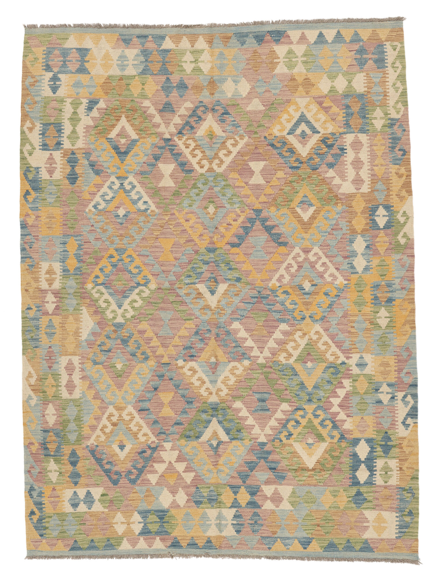 Kelim Afghan Old Stil Teppich 174×233