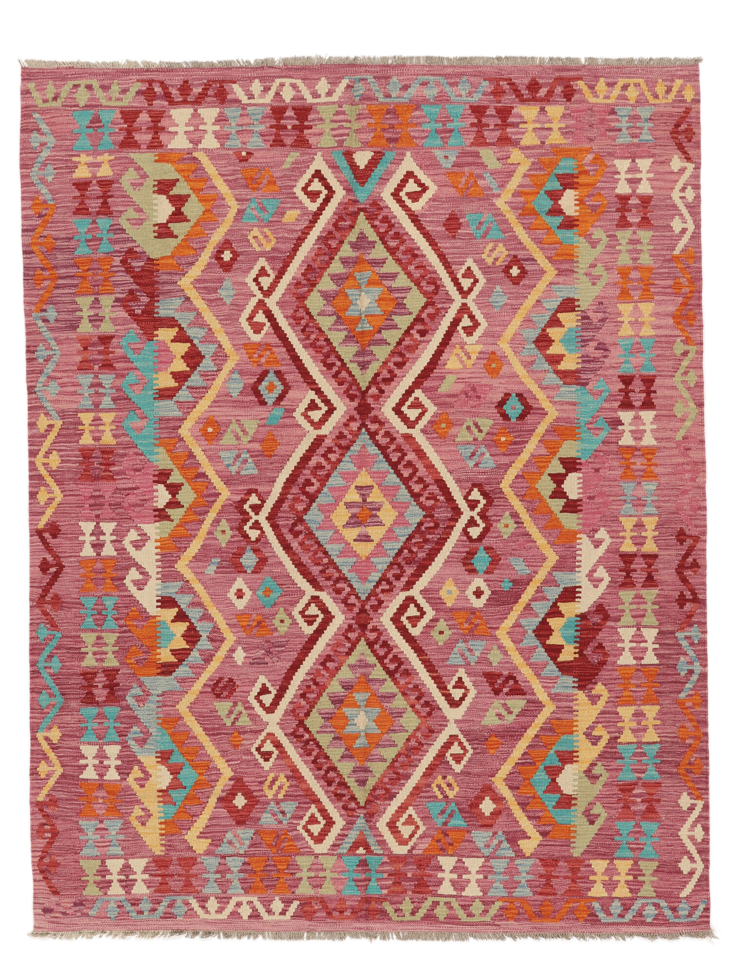 Kelim Afghan Old Stil Teppich 179×230