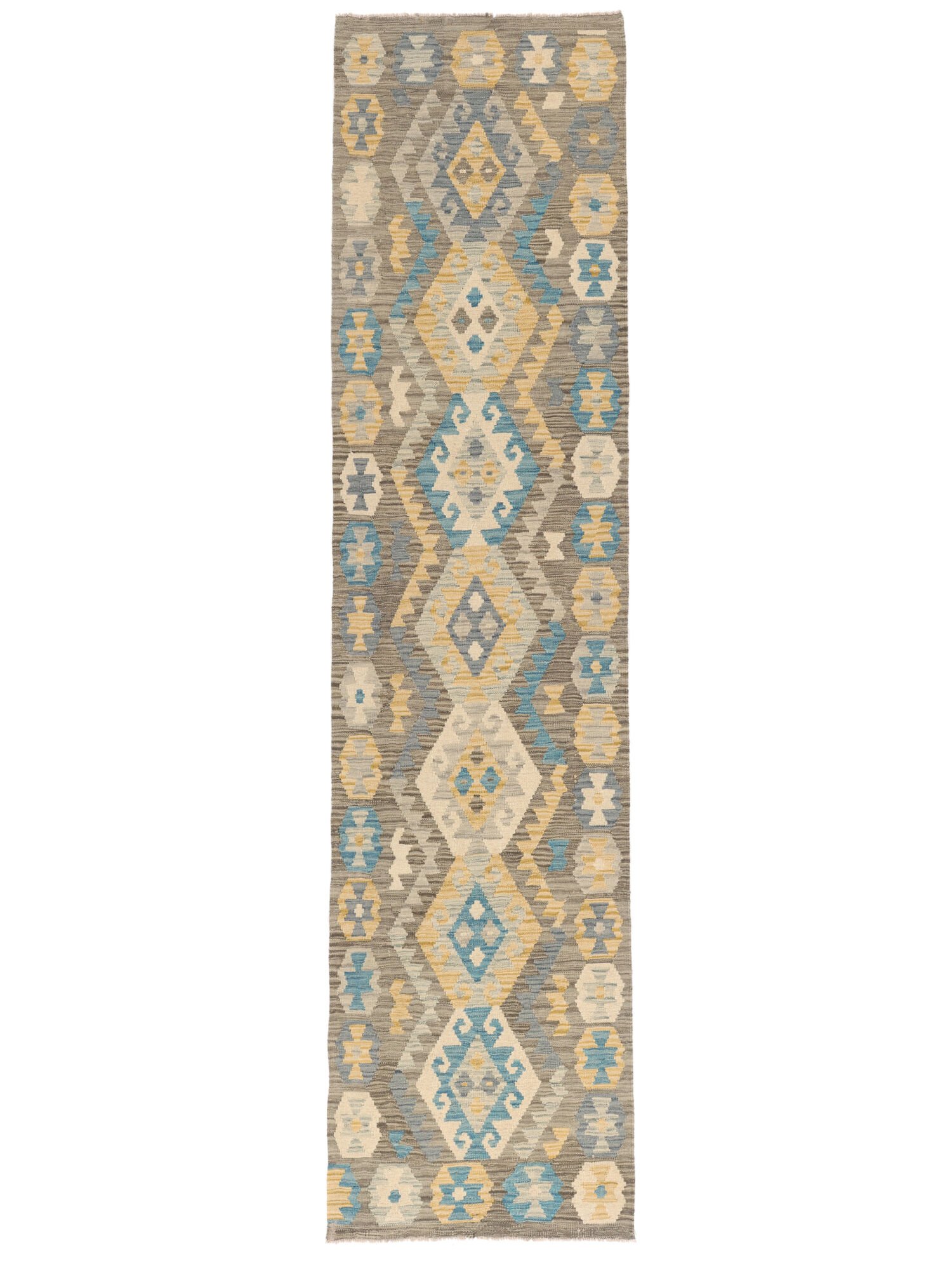 Kelim Afghan Old Stil Teppich 76×310