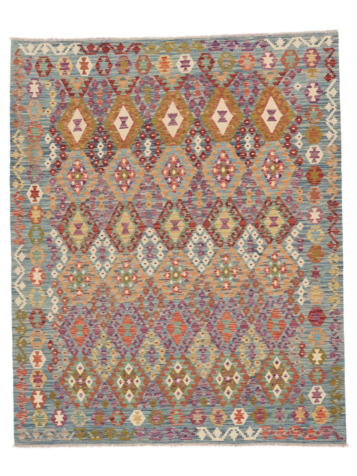 Kelim Afghan Old Stil Teppich 203×247
