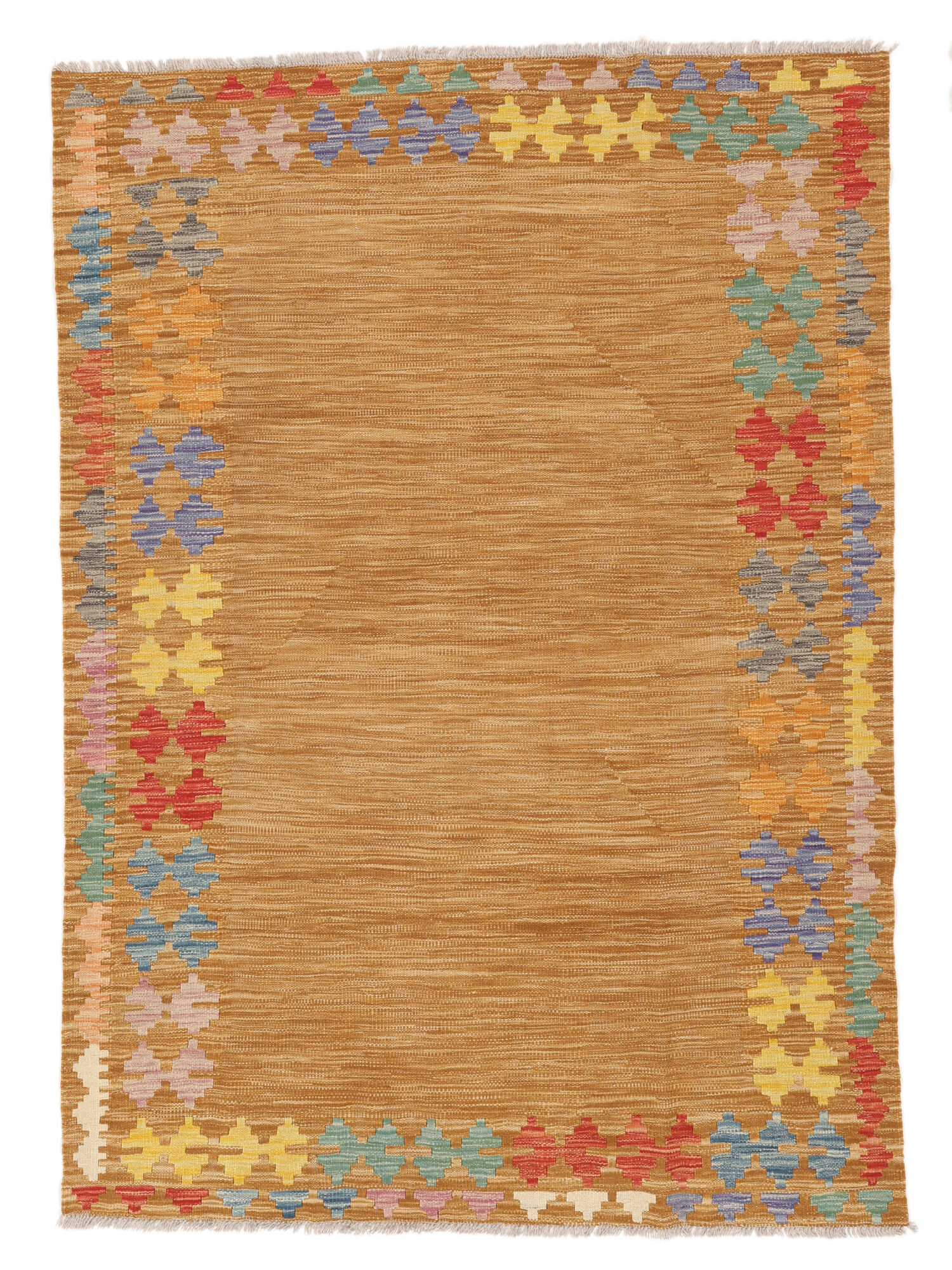 Kelim Afghan Old Stil Teppich 121×170