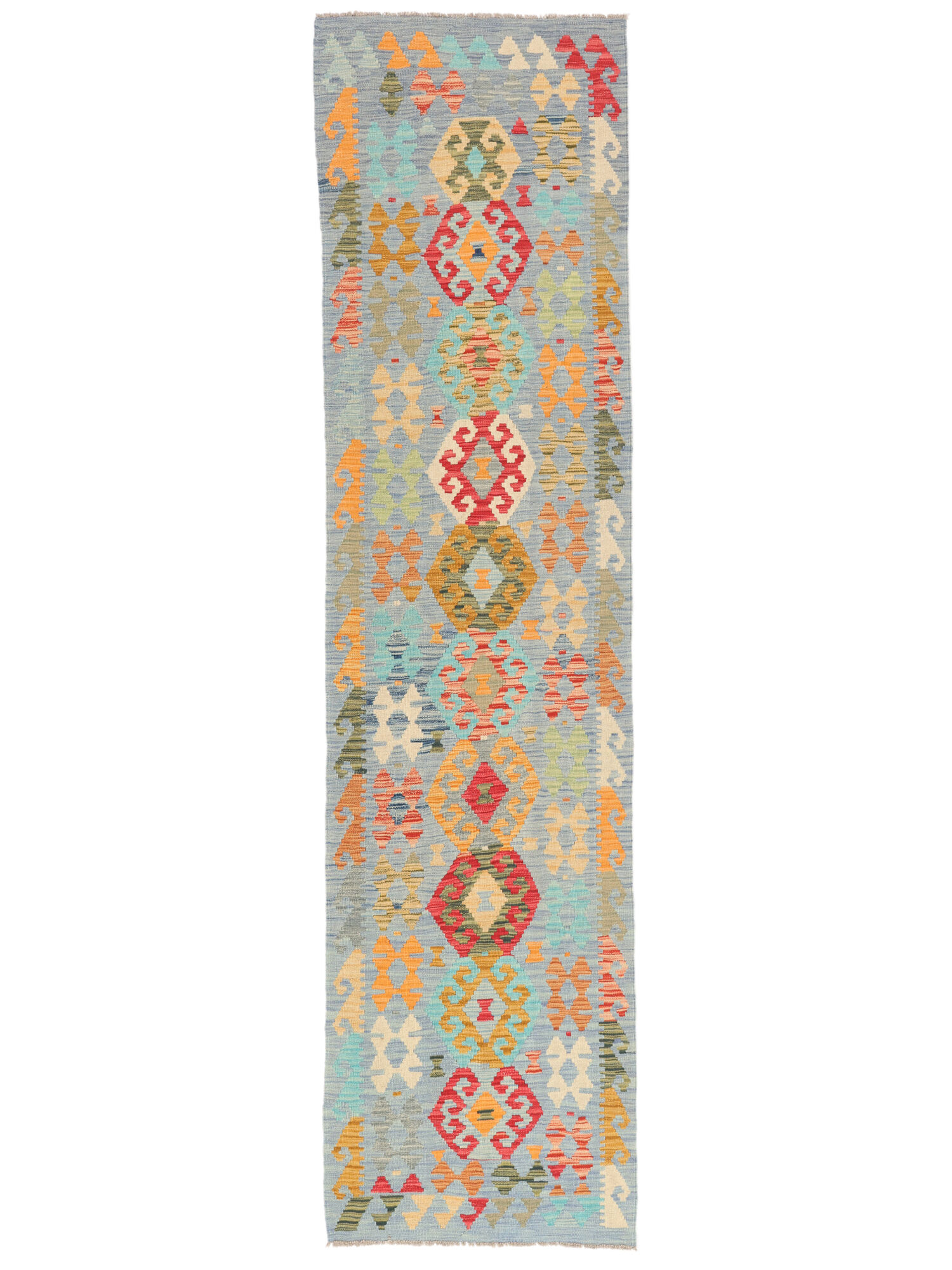 Kelim Afghan Old Stil Teppich 79×314
