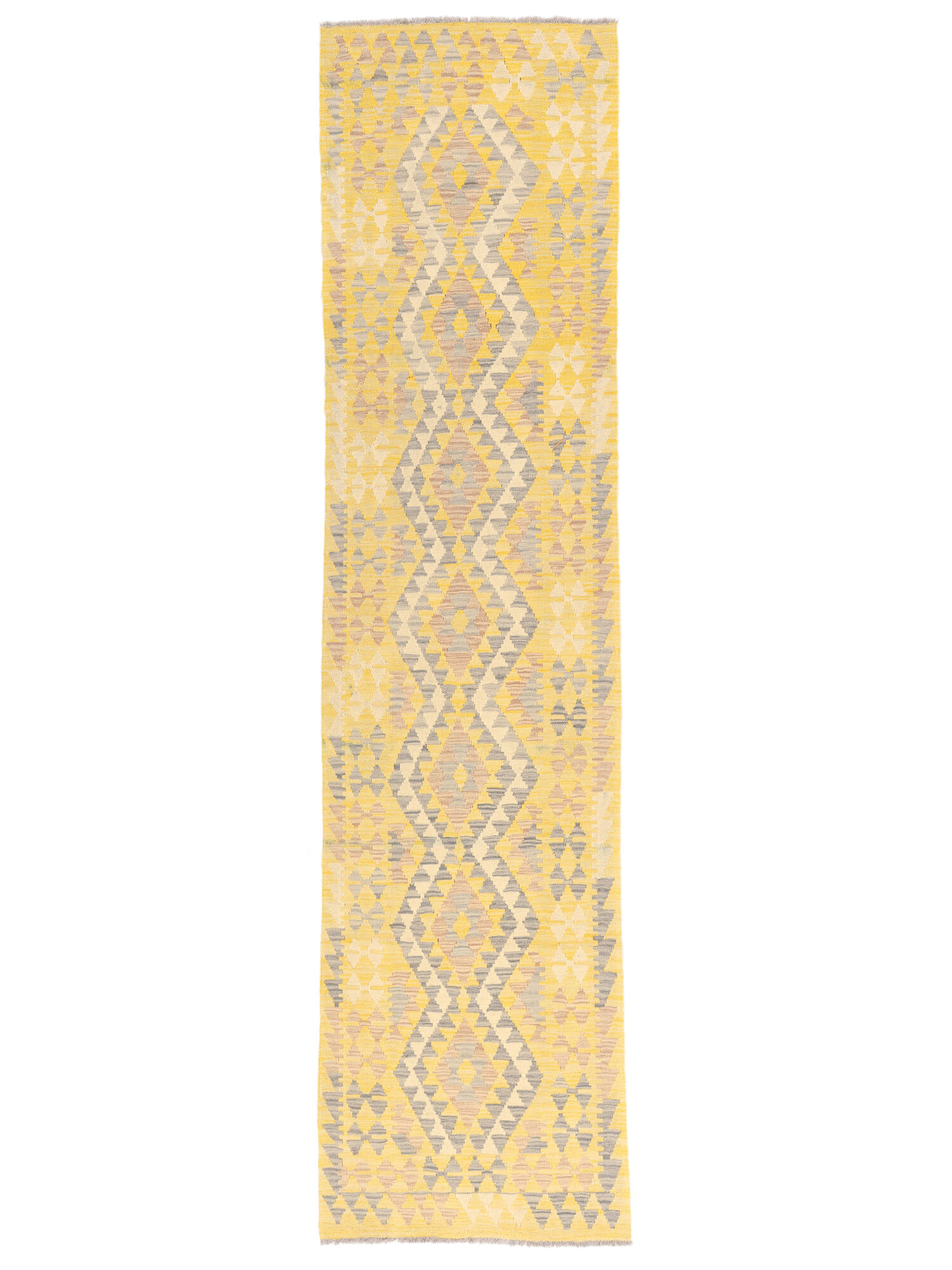 Kelim Afghan Old Stil Teppich 74×302