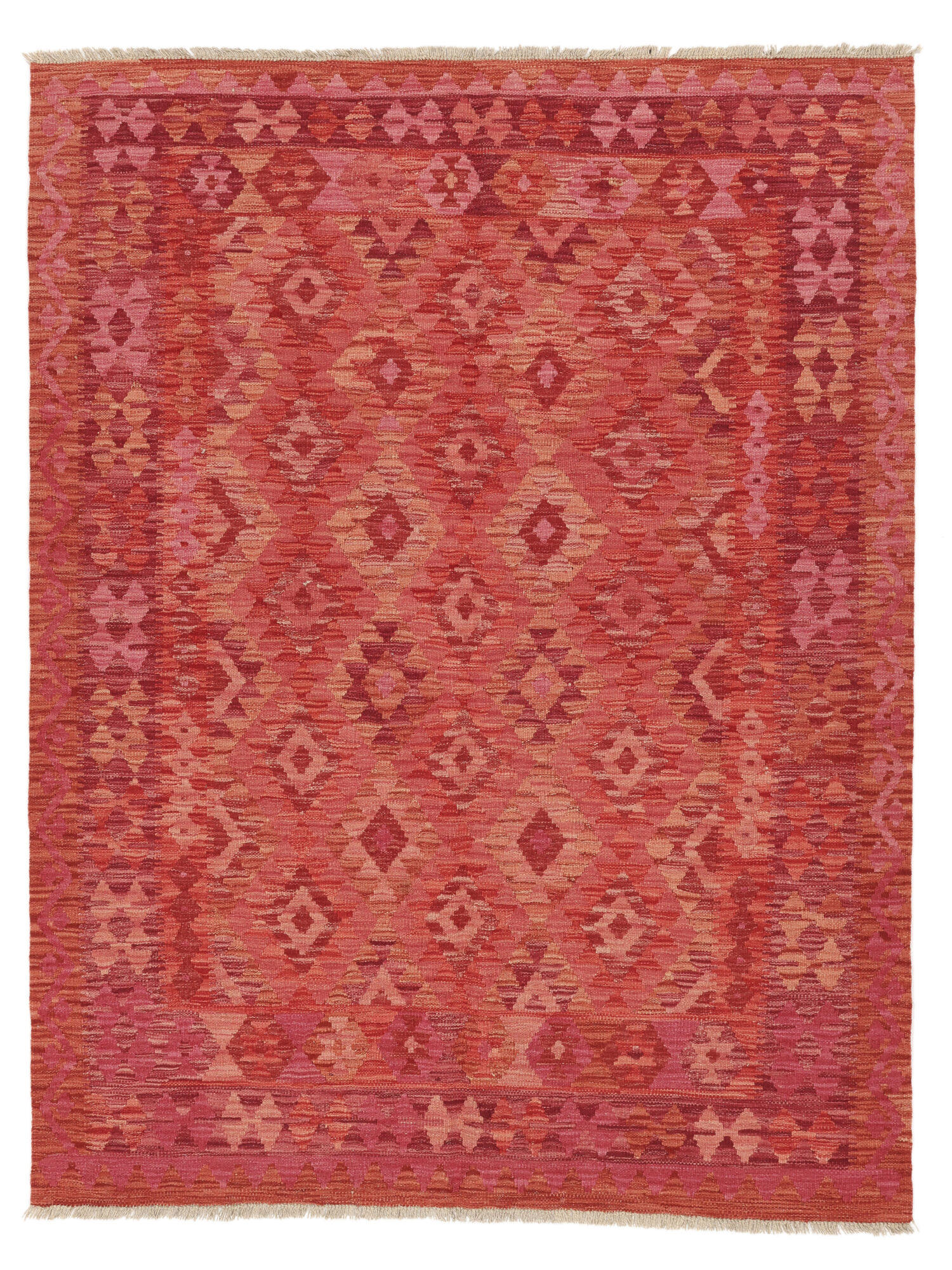 Kelim Afghan Old Stil Teppich 152×200