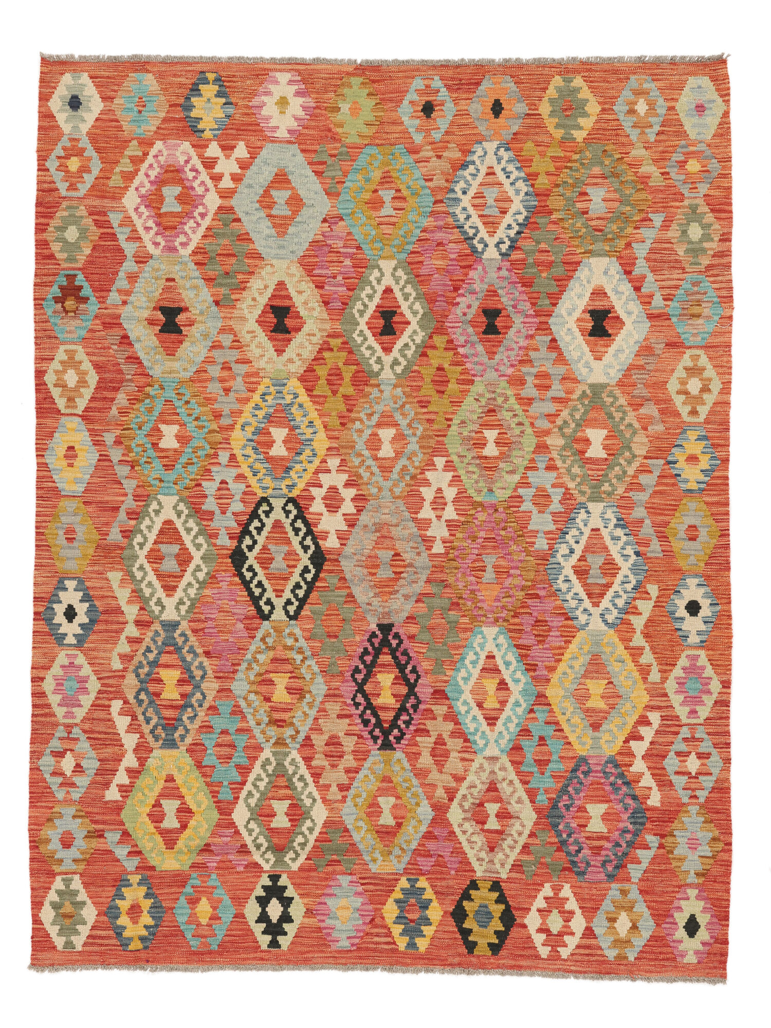 Kelim Afghan Old Stil Teppich 184×239