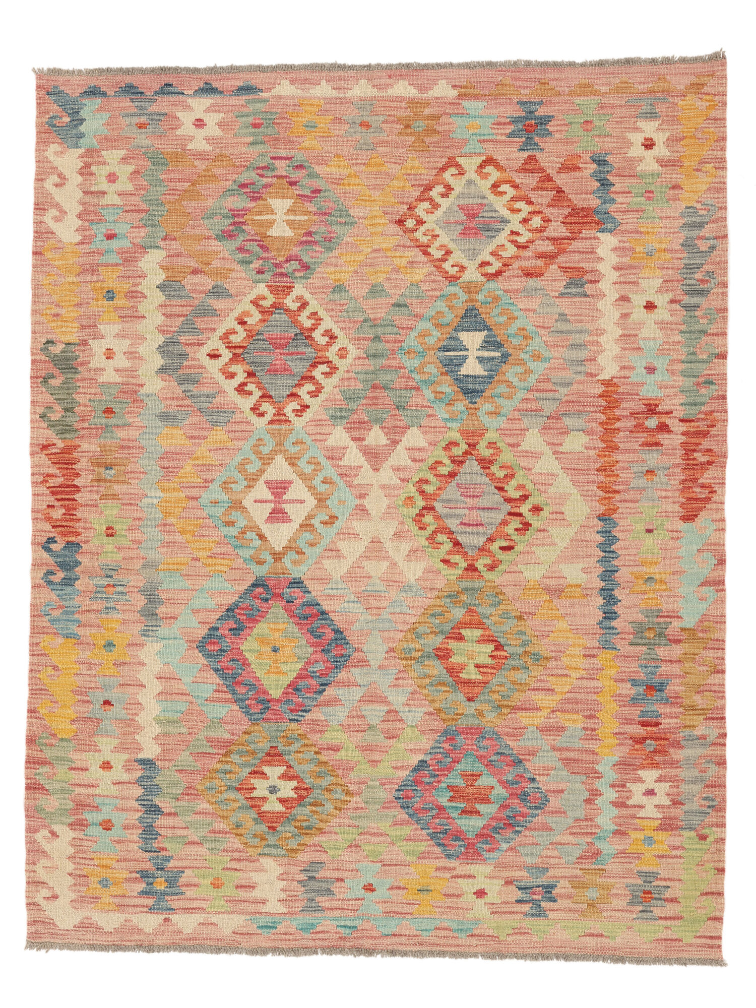 Kelim Afghan Old Stil Teppich 156×197