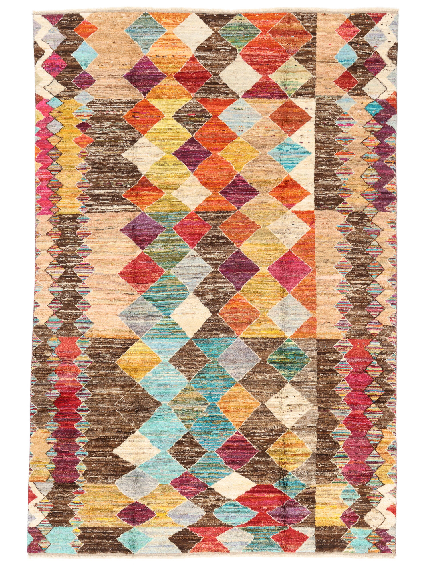 Berber Colourful Matta 202x300