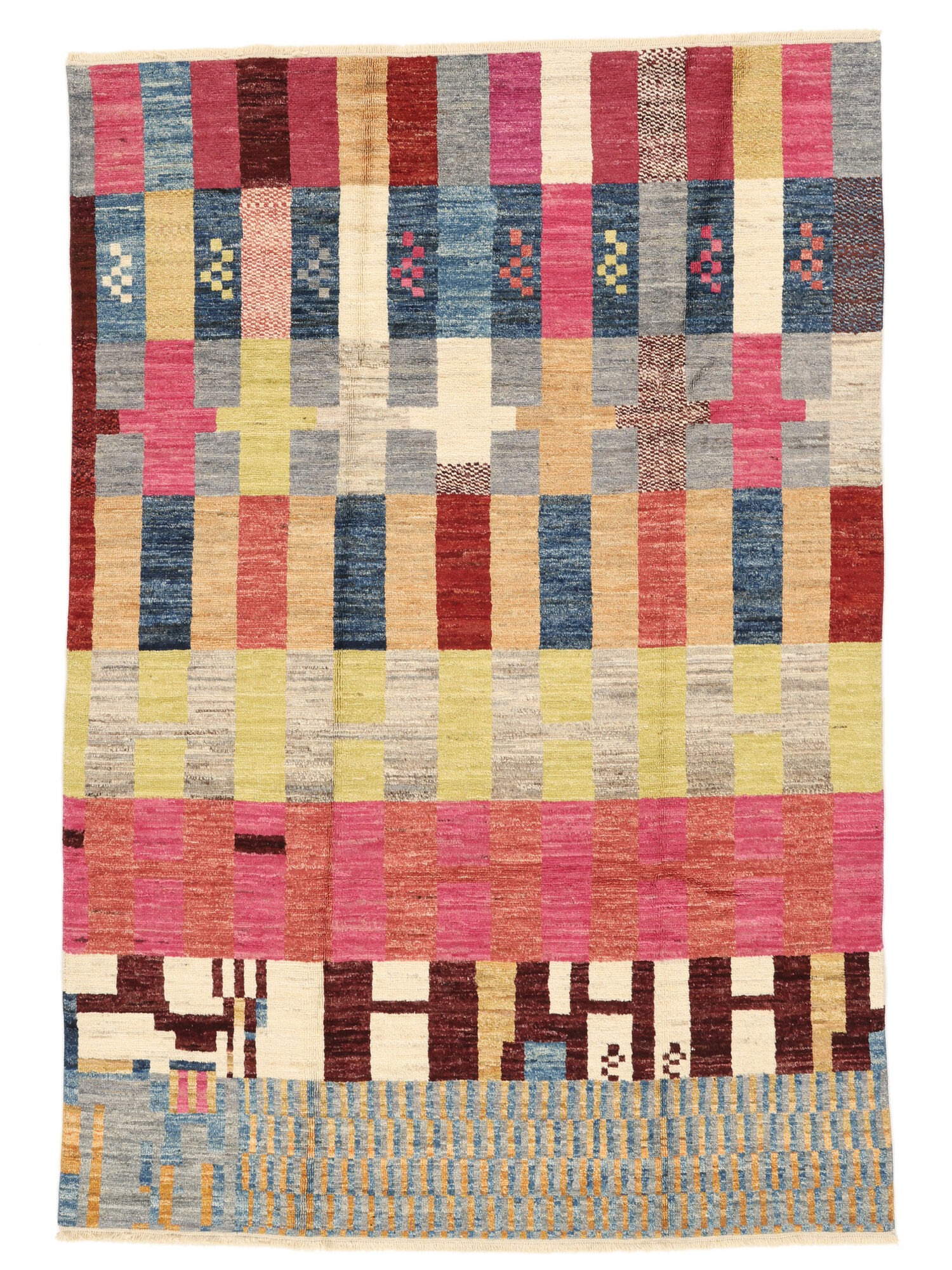 Berber Colourful Matta 202x292