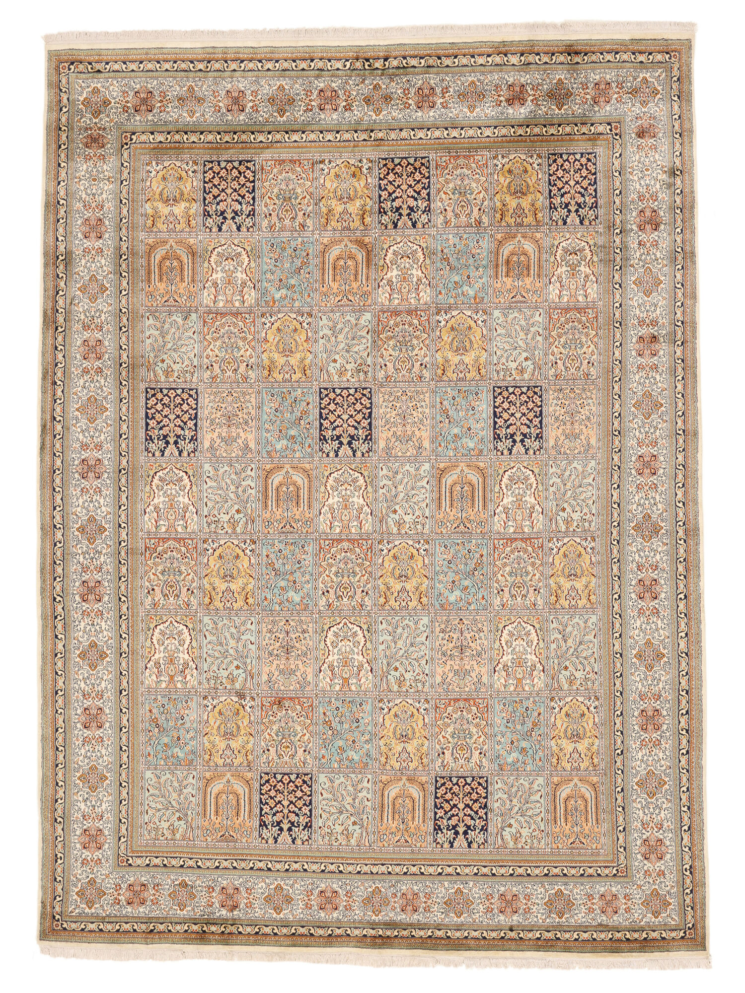 Kashmir äkta silke Matta 249x340