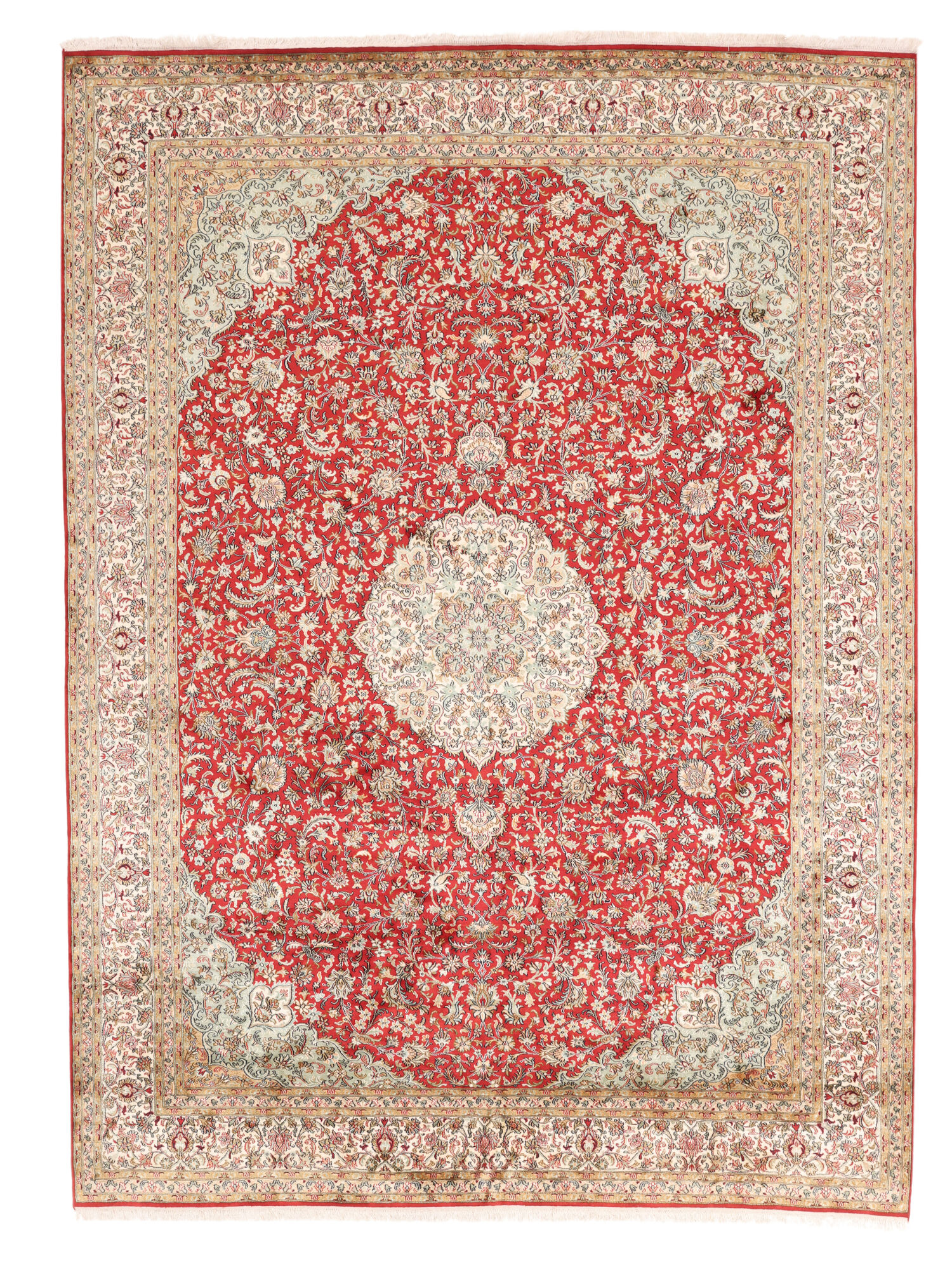 Kashmir äkta silke Matta 247x337