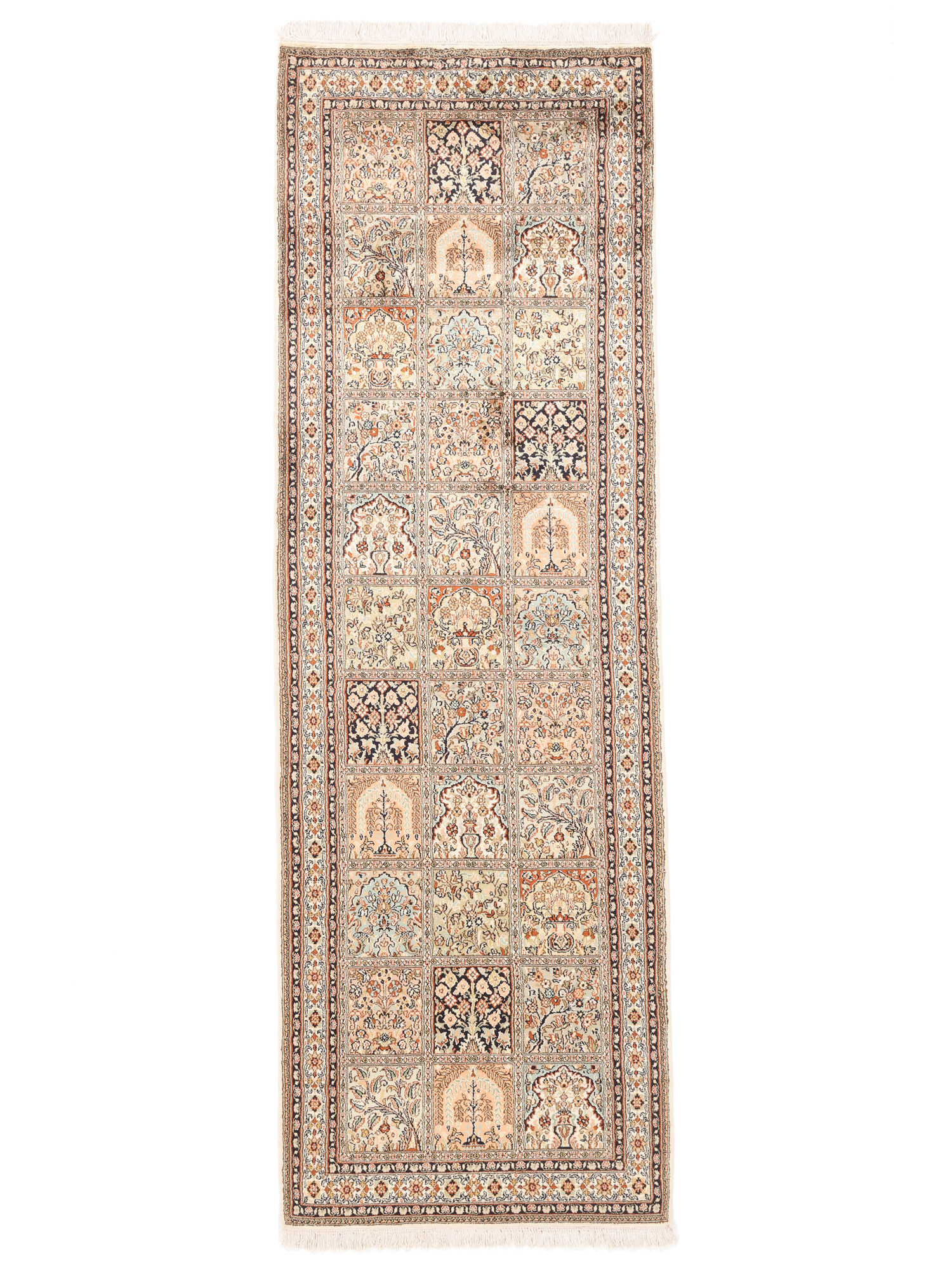 Kashmir äkta silke Matta 80x242