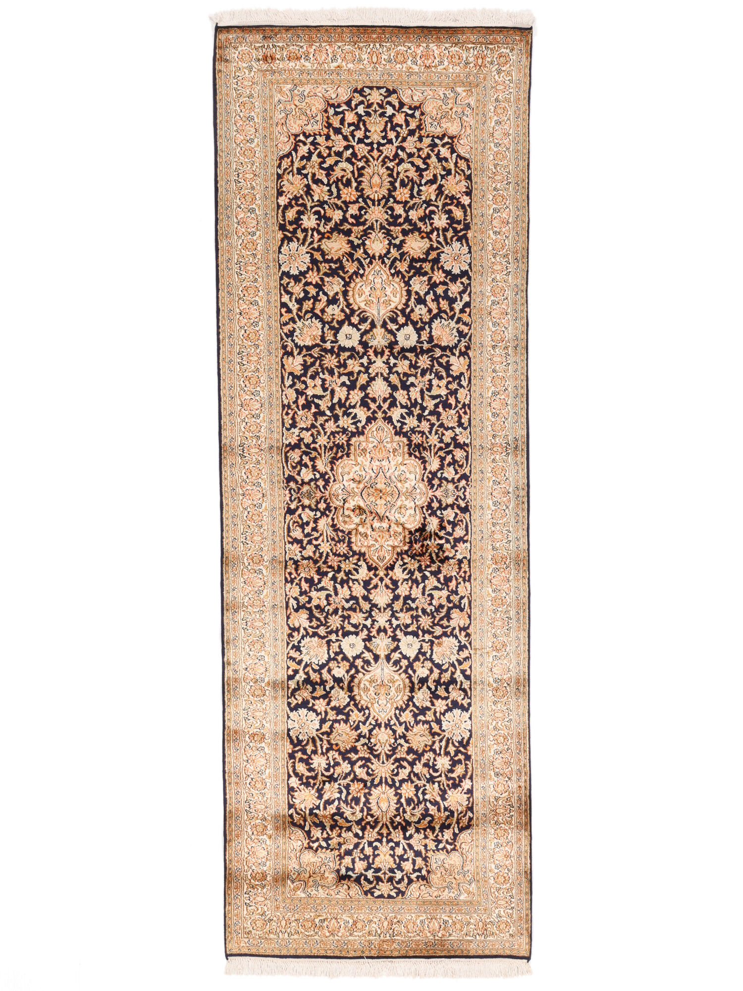 Kashmir äkta silke Matta 82x243