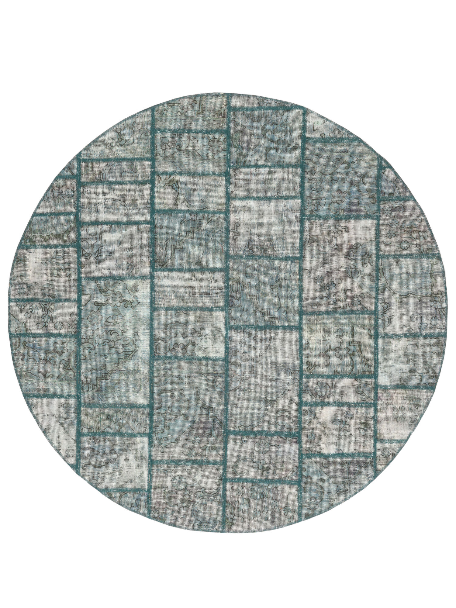 Patchwork Matta Ø 200