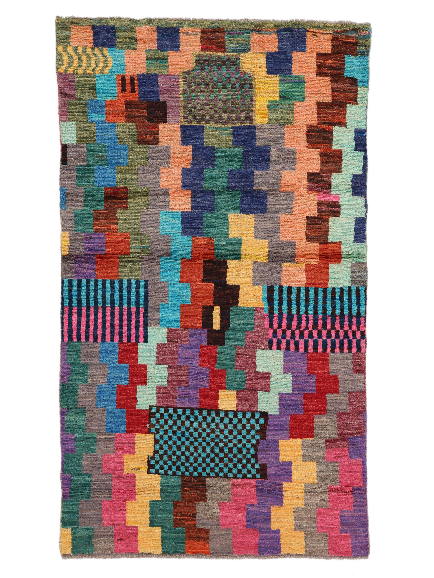 Berber Colourful Matta 107x189